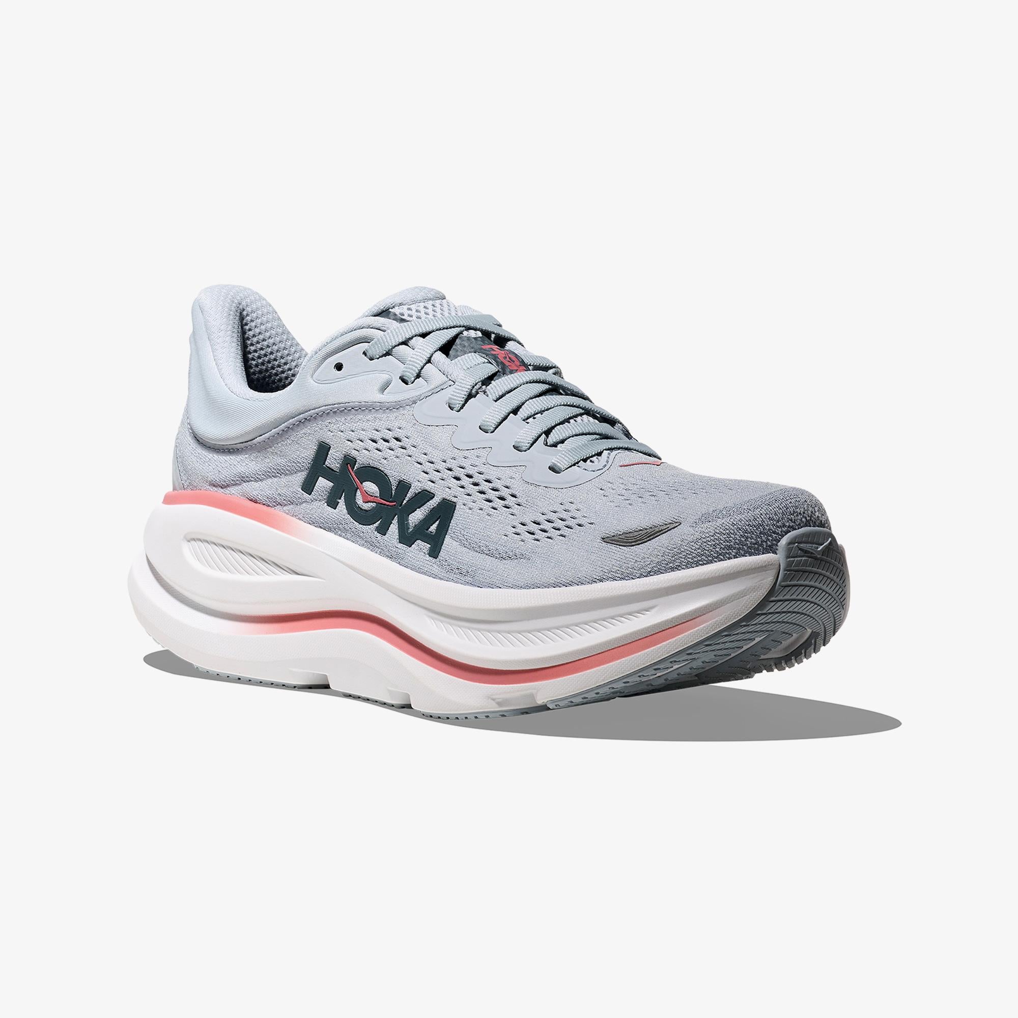 Hoka Bondi 9 Kadın Gri Koşu Ayakkabısı