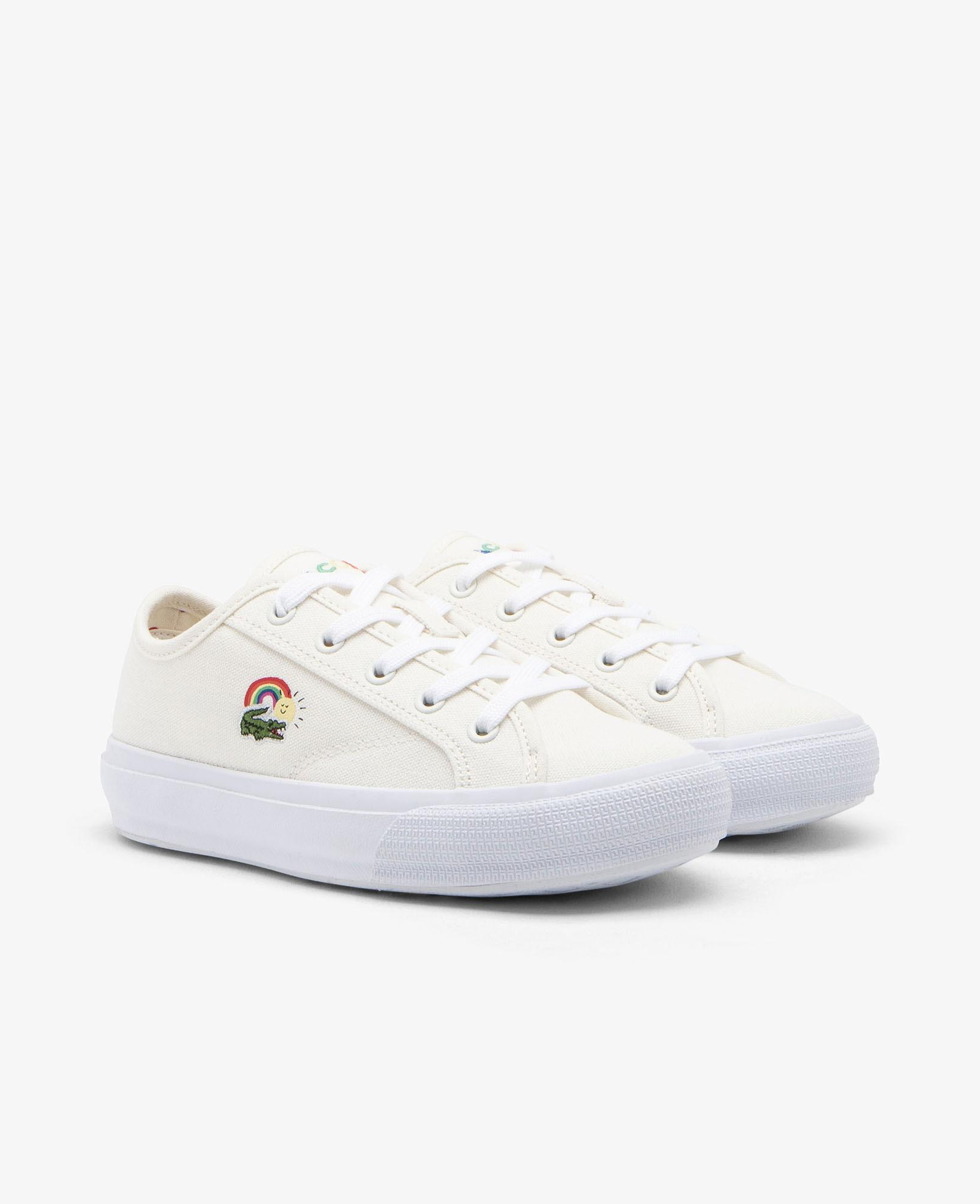 Lacoste Backcourt Çocuk Krem Spor Ayakkabı