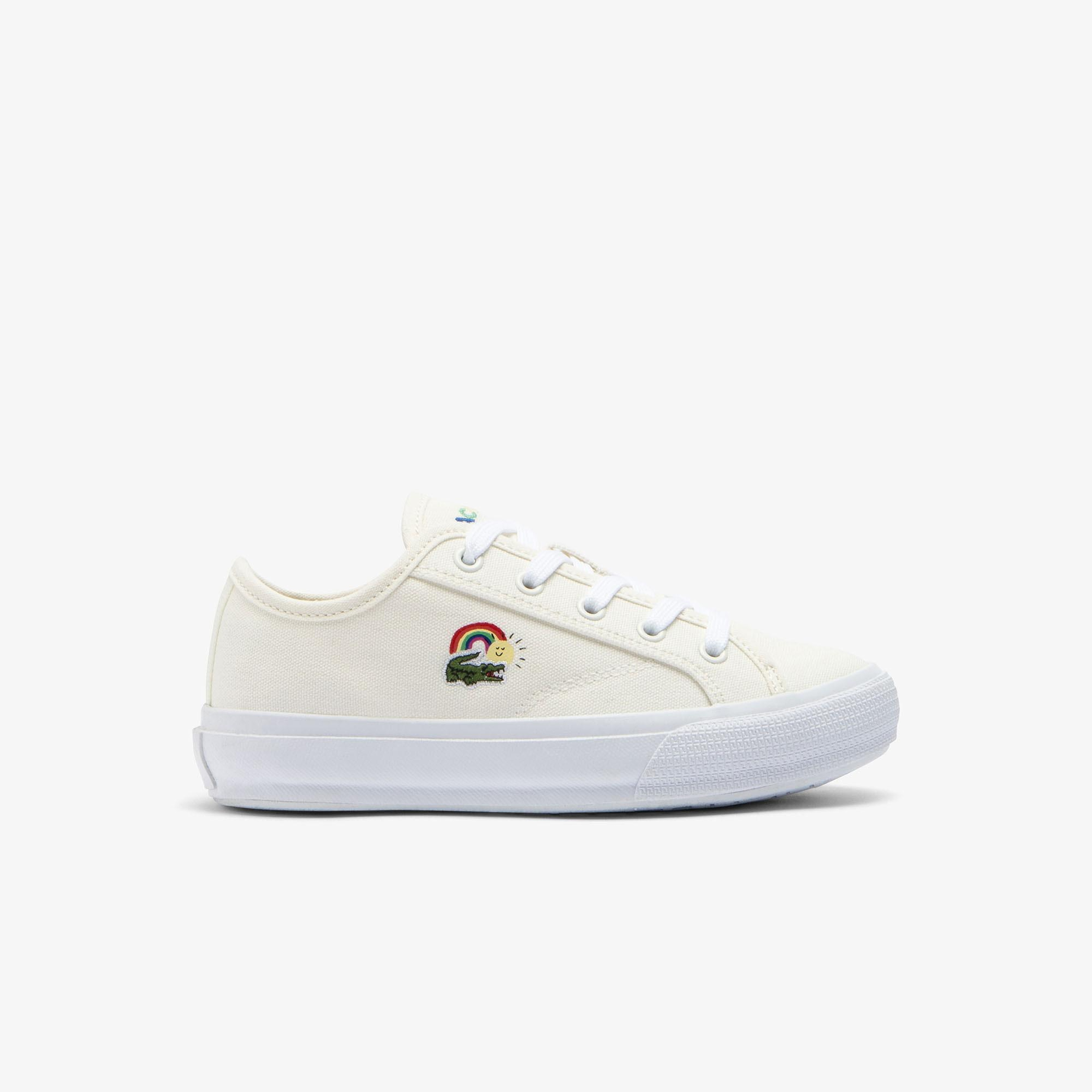 Lacoste Backcourt Çocuk Krem Spor Ayakkabı