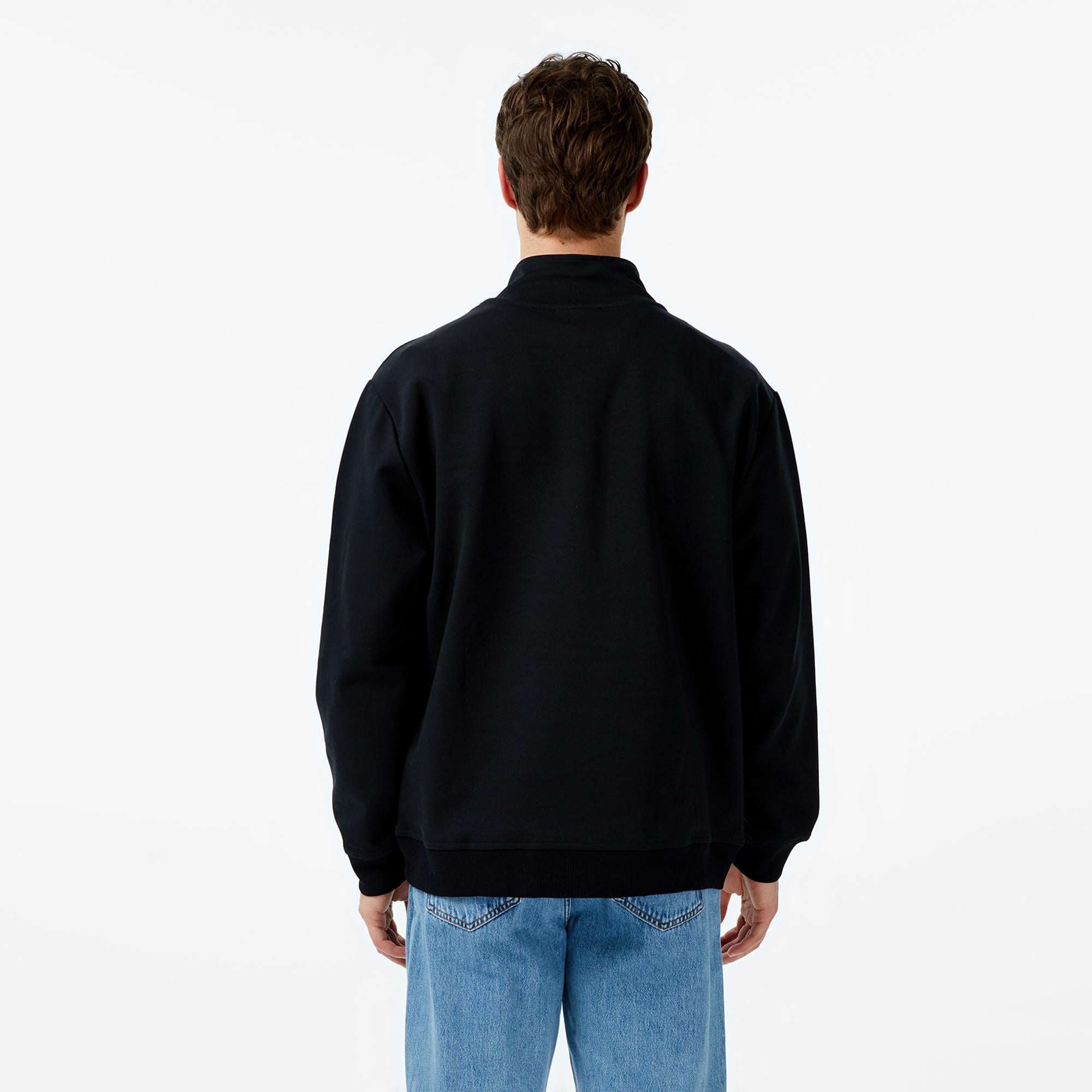 UNITED4 Erkek Siyah Sweatshirt