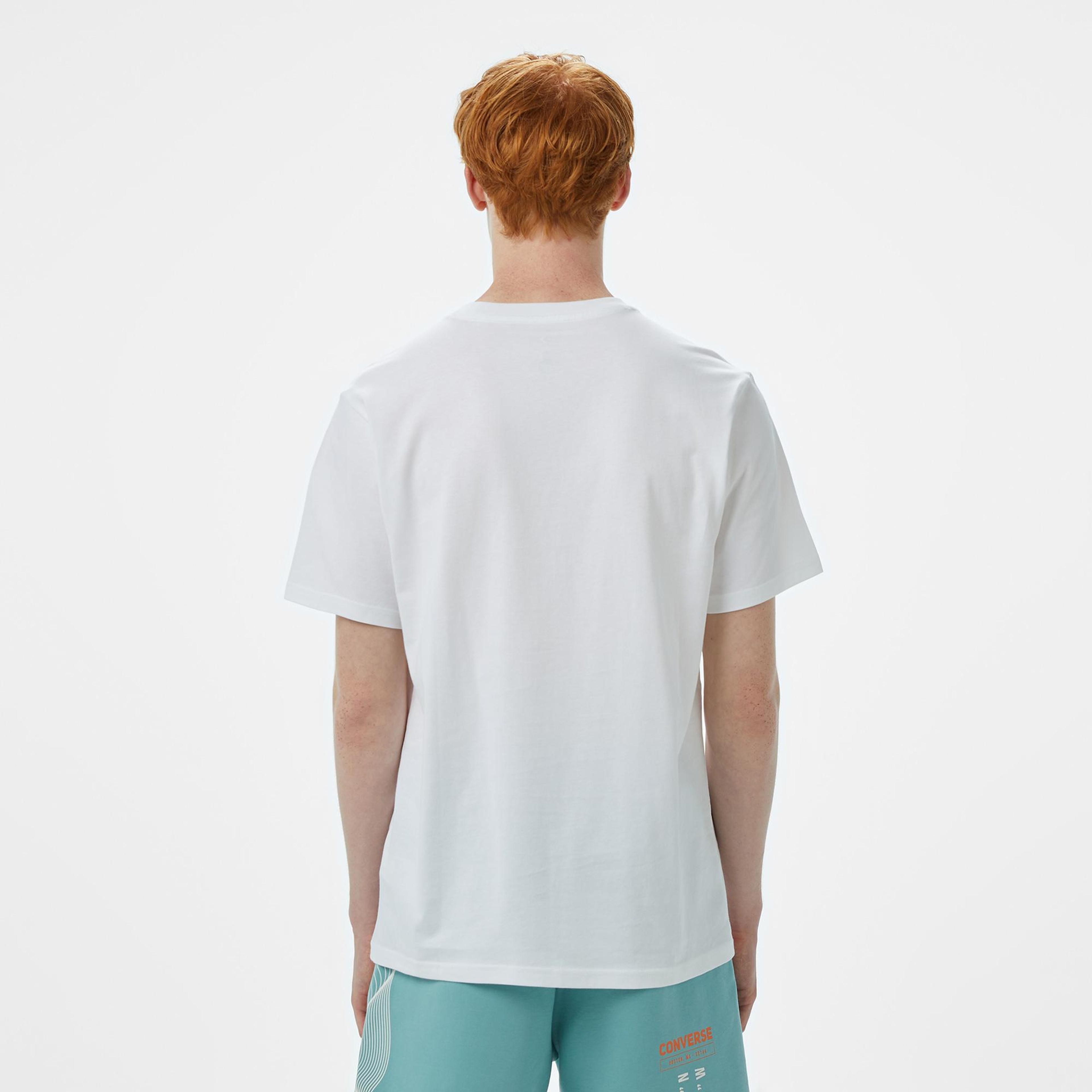 Converse Erkek Beyaz T-Shirt