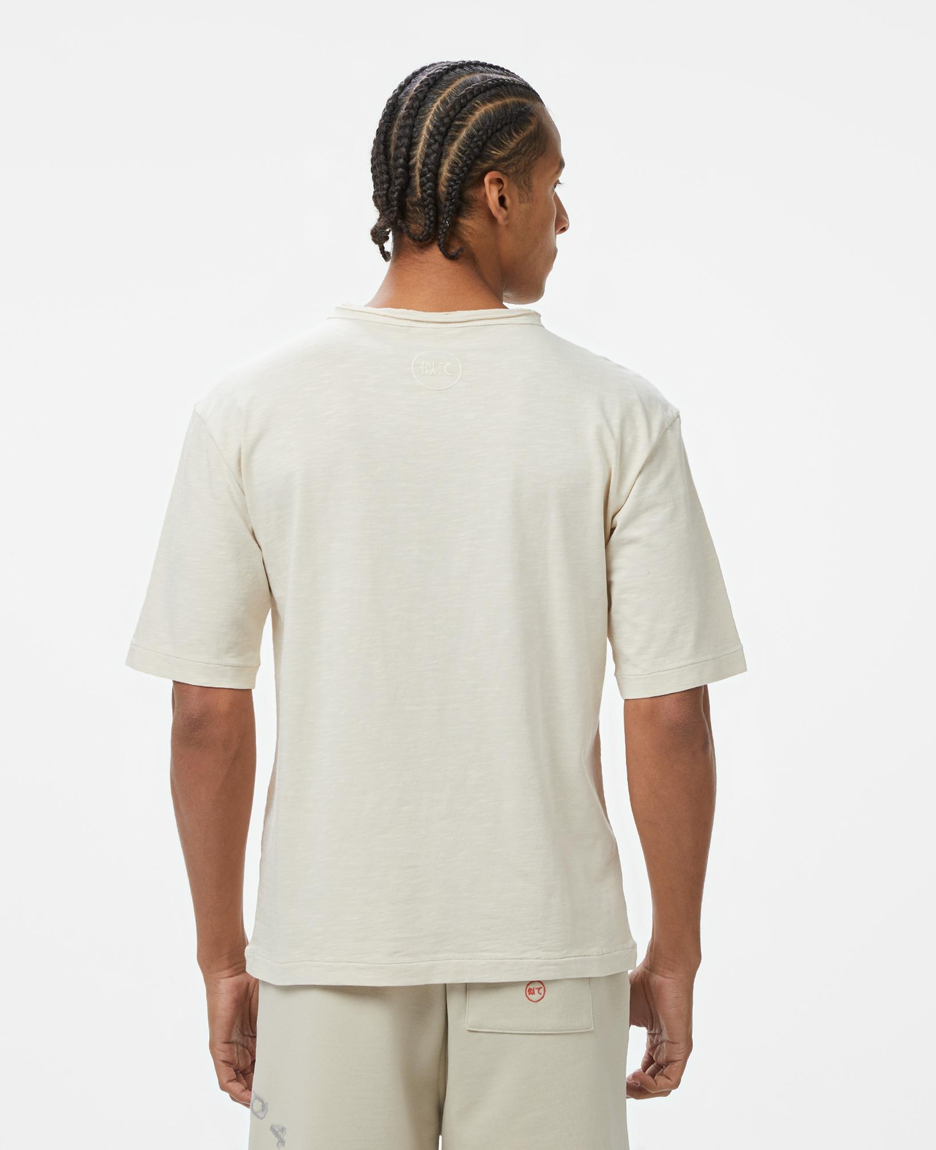 UNITED4 Erkek Krem T-Shirt