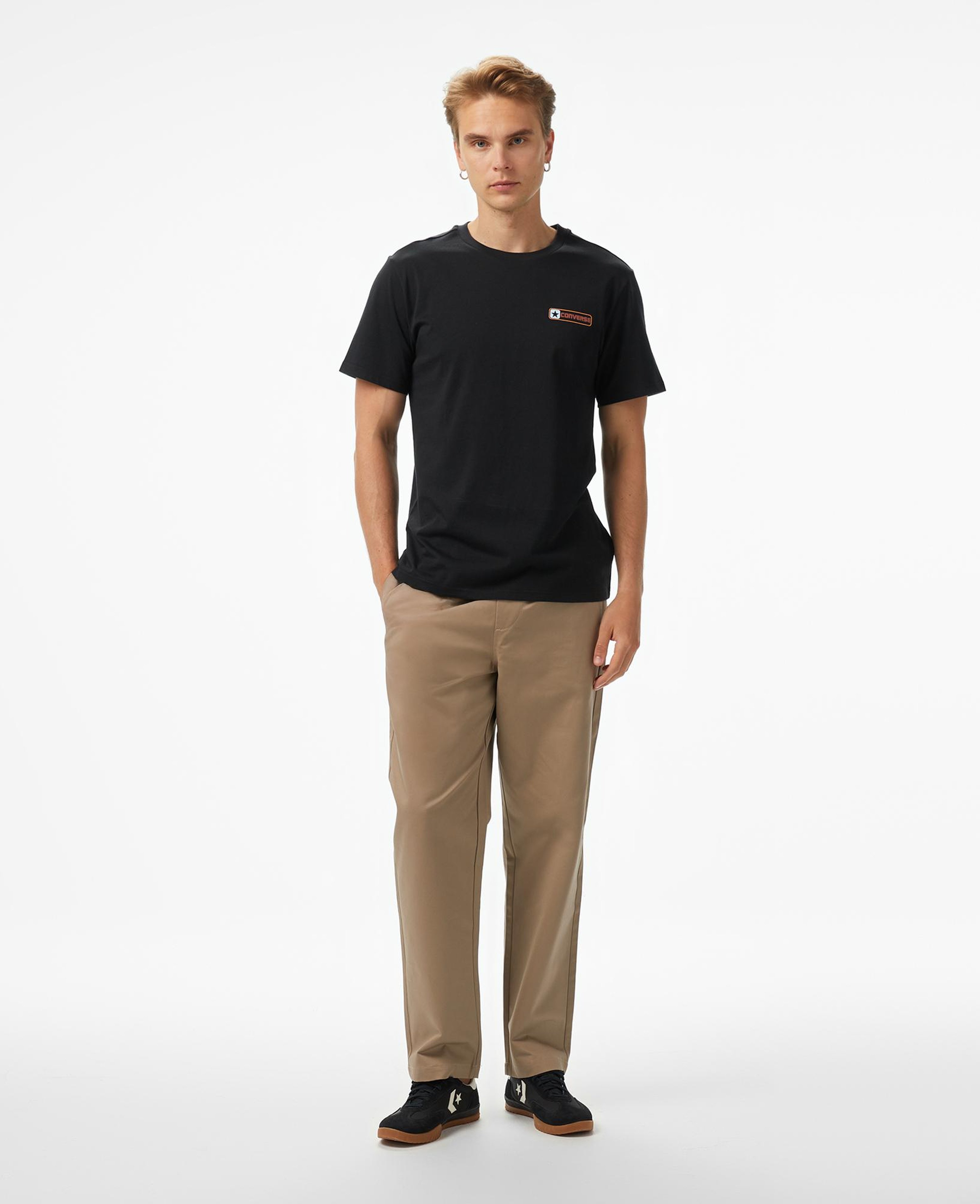Converse Erkek Siyah T-Shirt