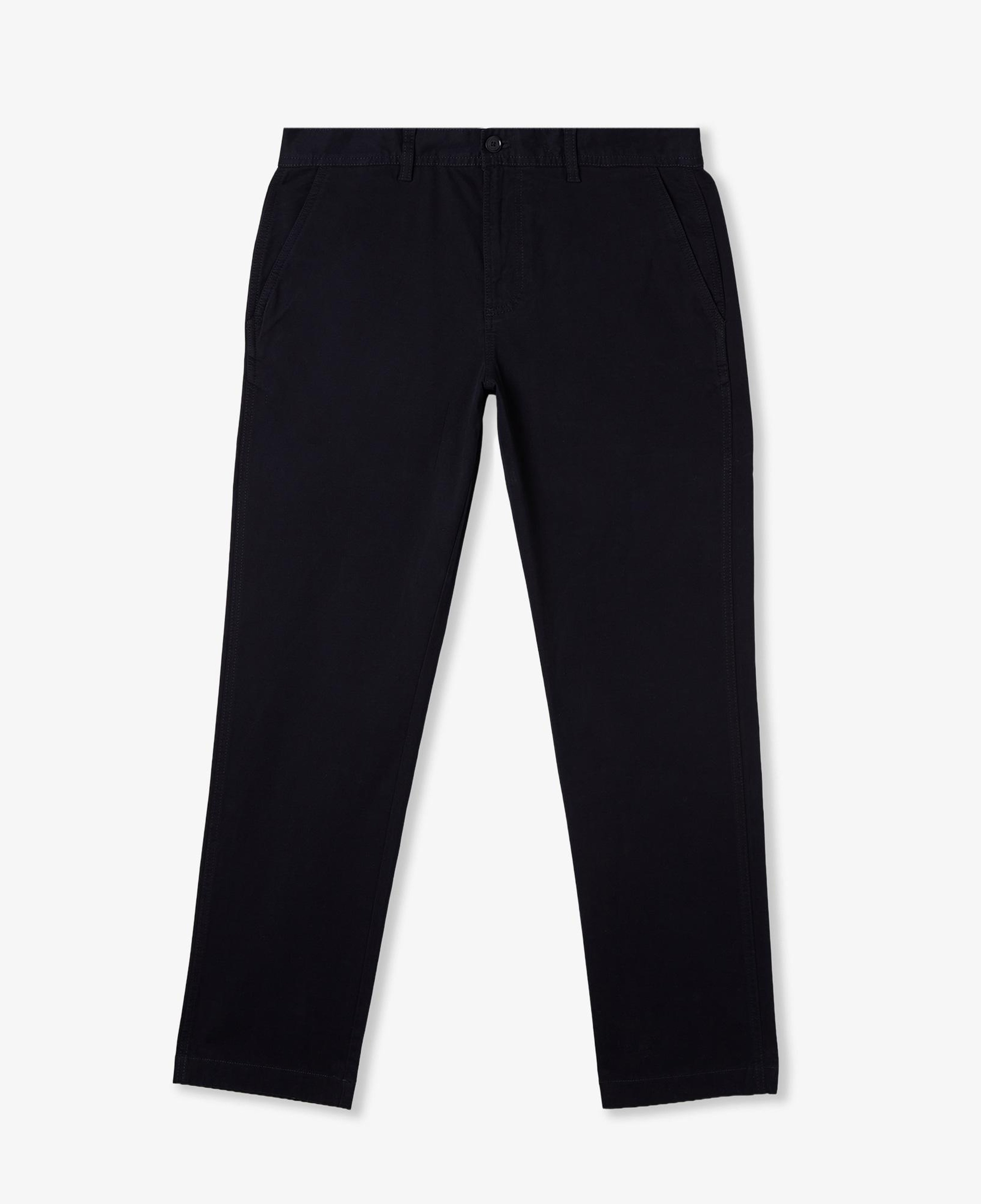 Erkek Regular Fit Chino Koyu Mavi Pantolon