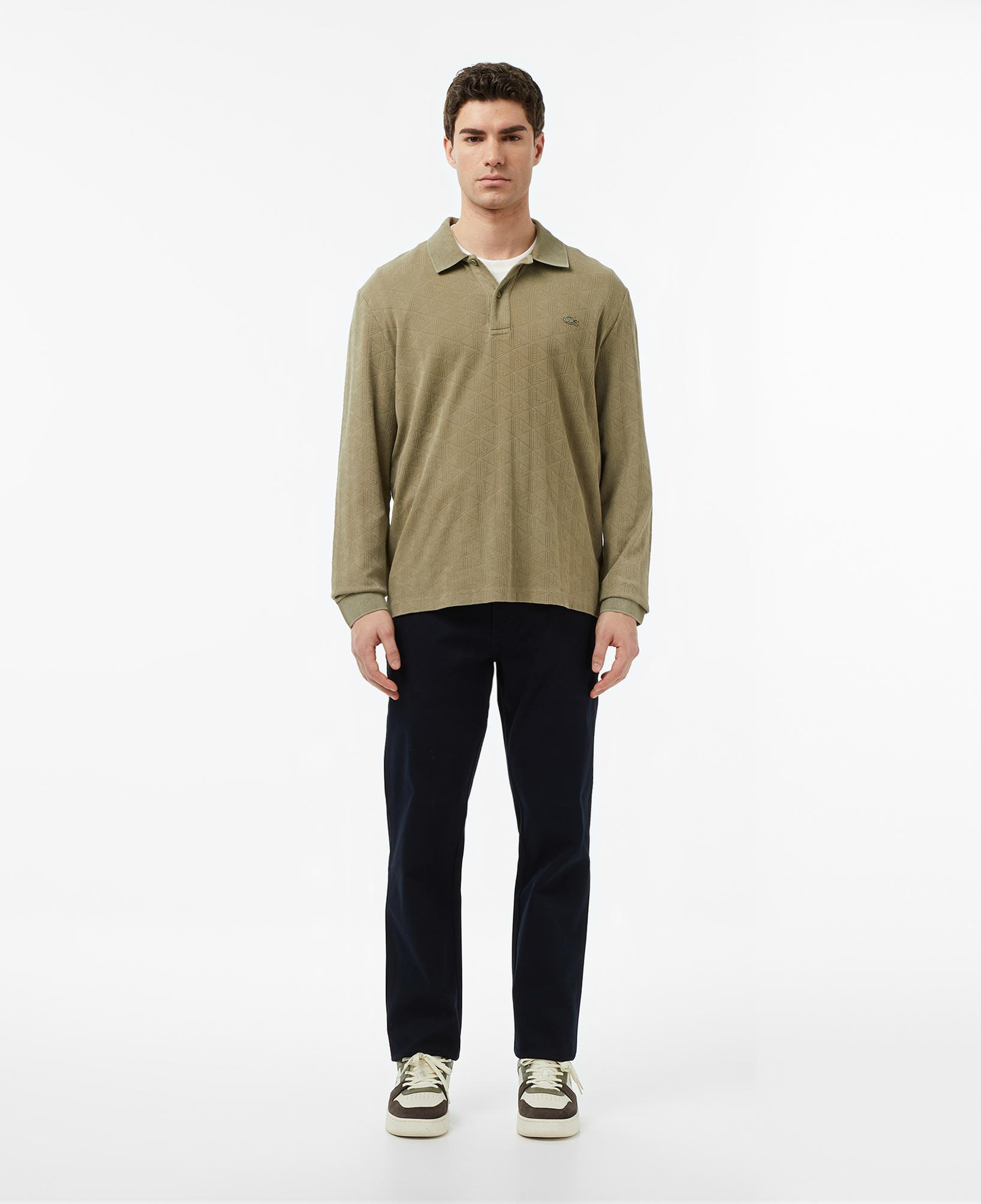 Erkek Regular Fit Chino Koyu Mavi Pantolon