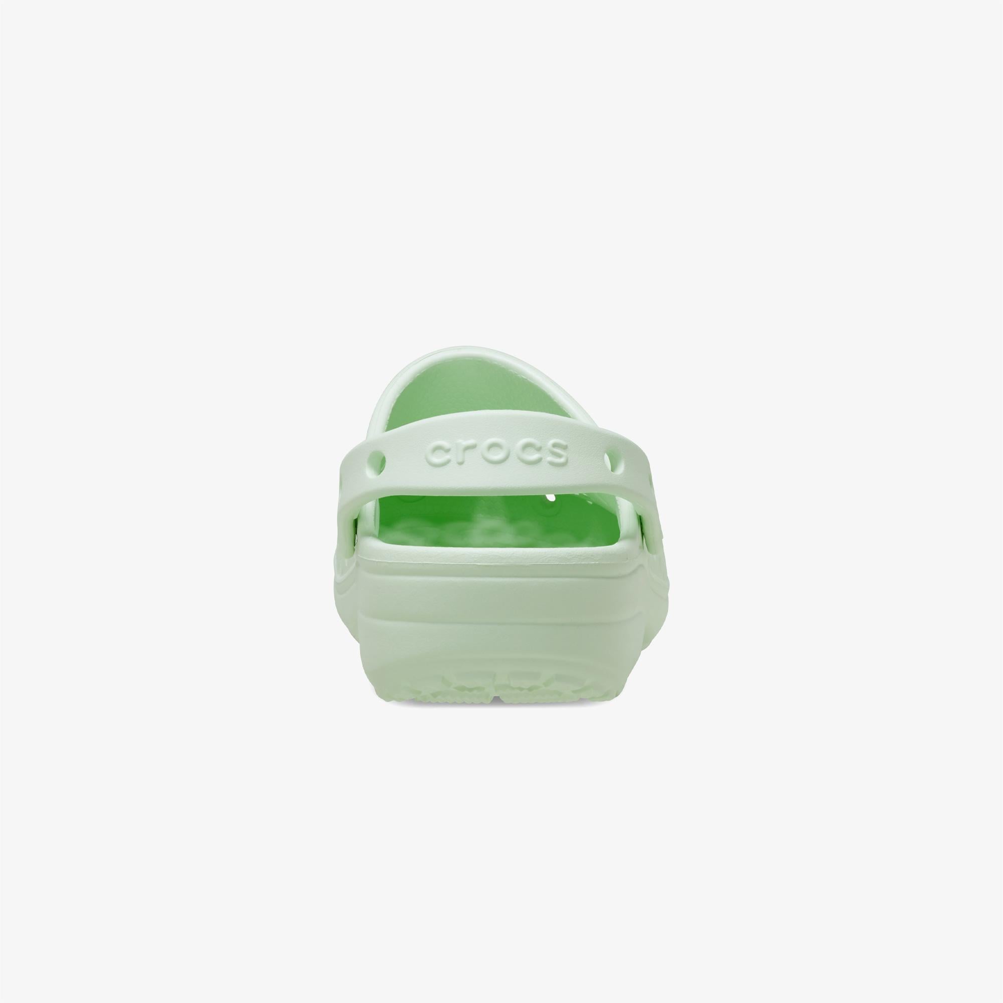 Crocs Classic Floral Cut Out Clog Kadın Yeşil Terlik