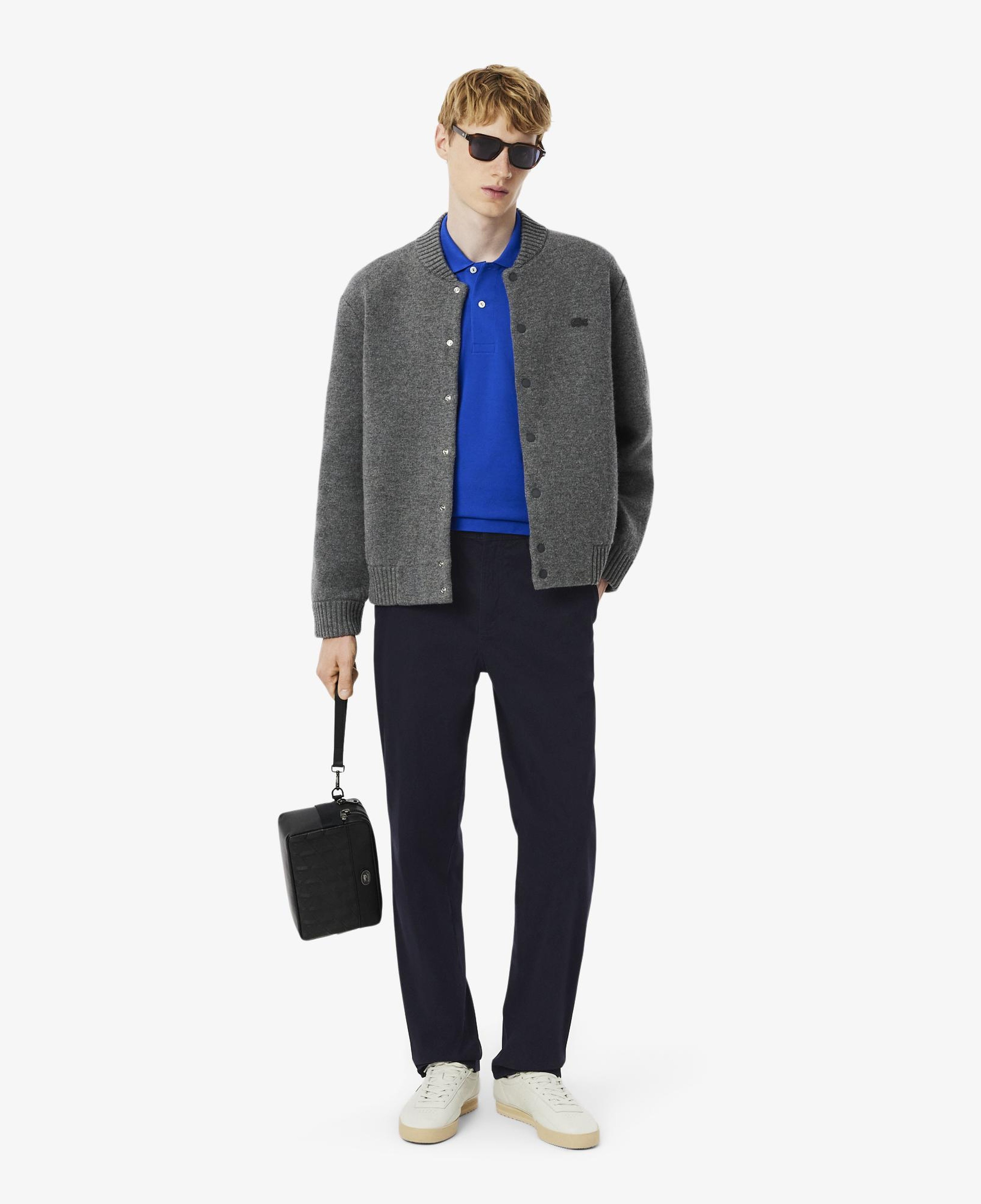 Erkek Regular Fit Chino Koyu Mavi Pantolon