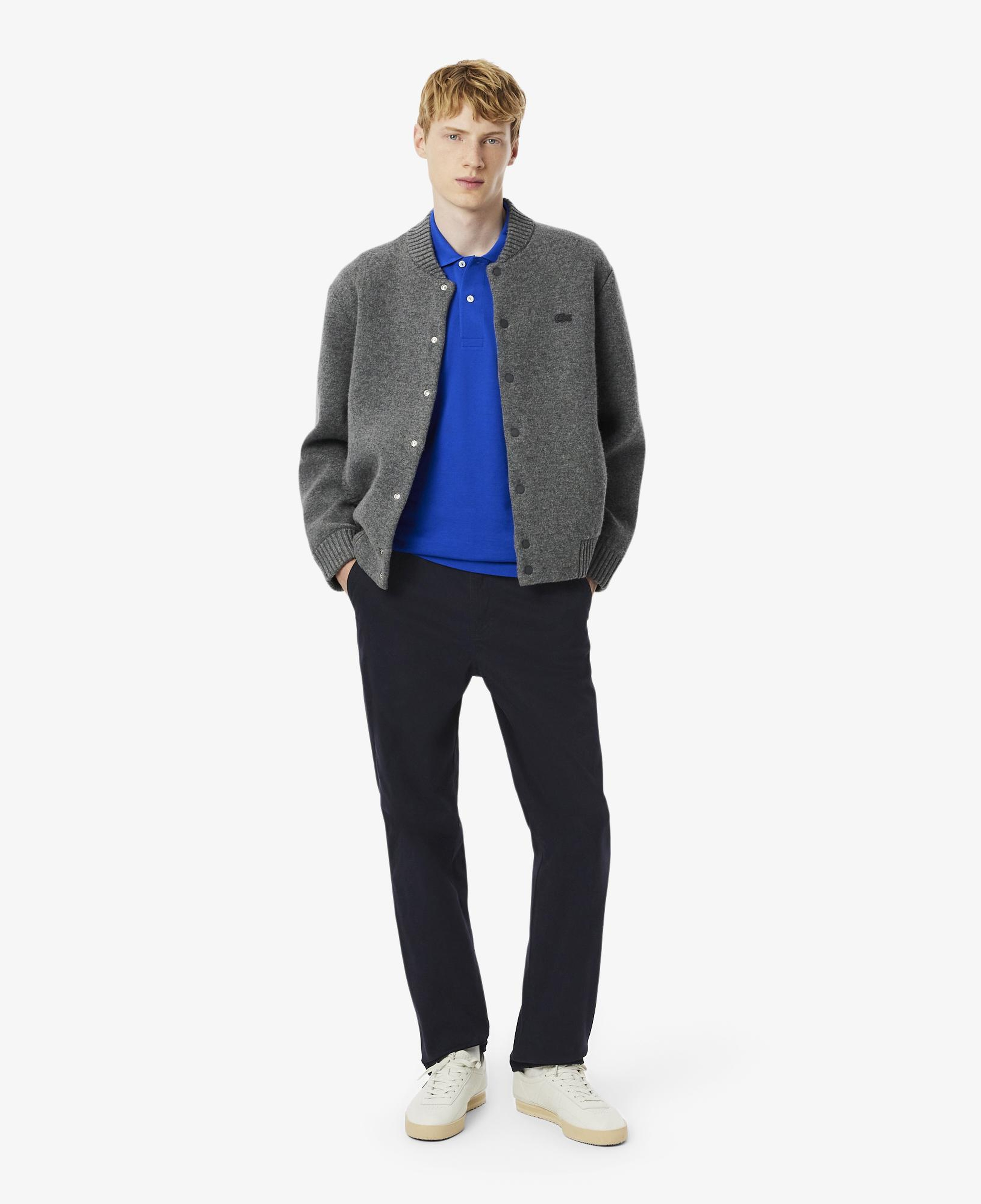 Erkek Regular Fit Chino Koyu Mavi Pantolon