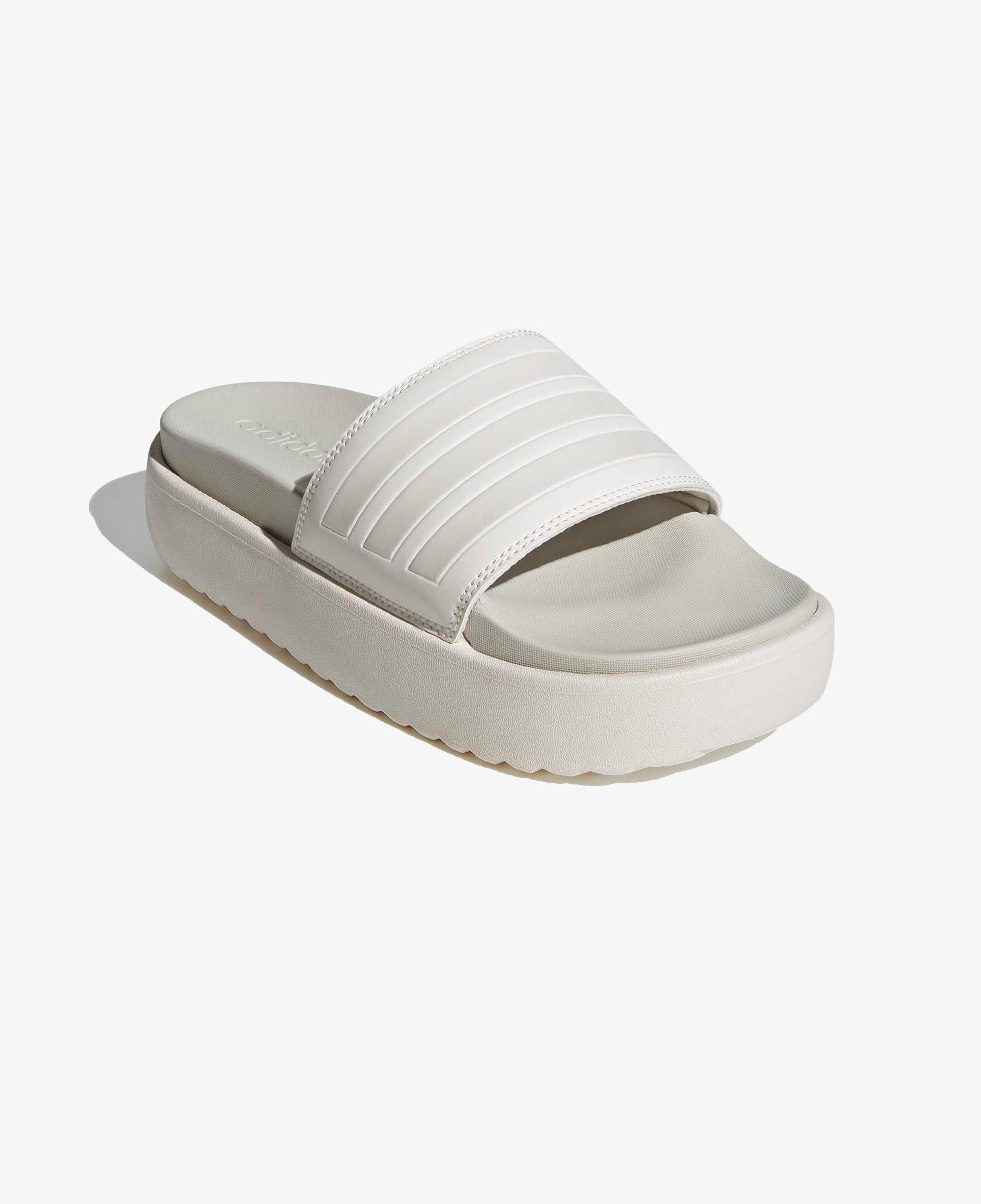 adidas Adilette Platform Kadın Beyaz Terlik
