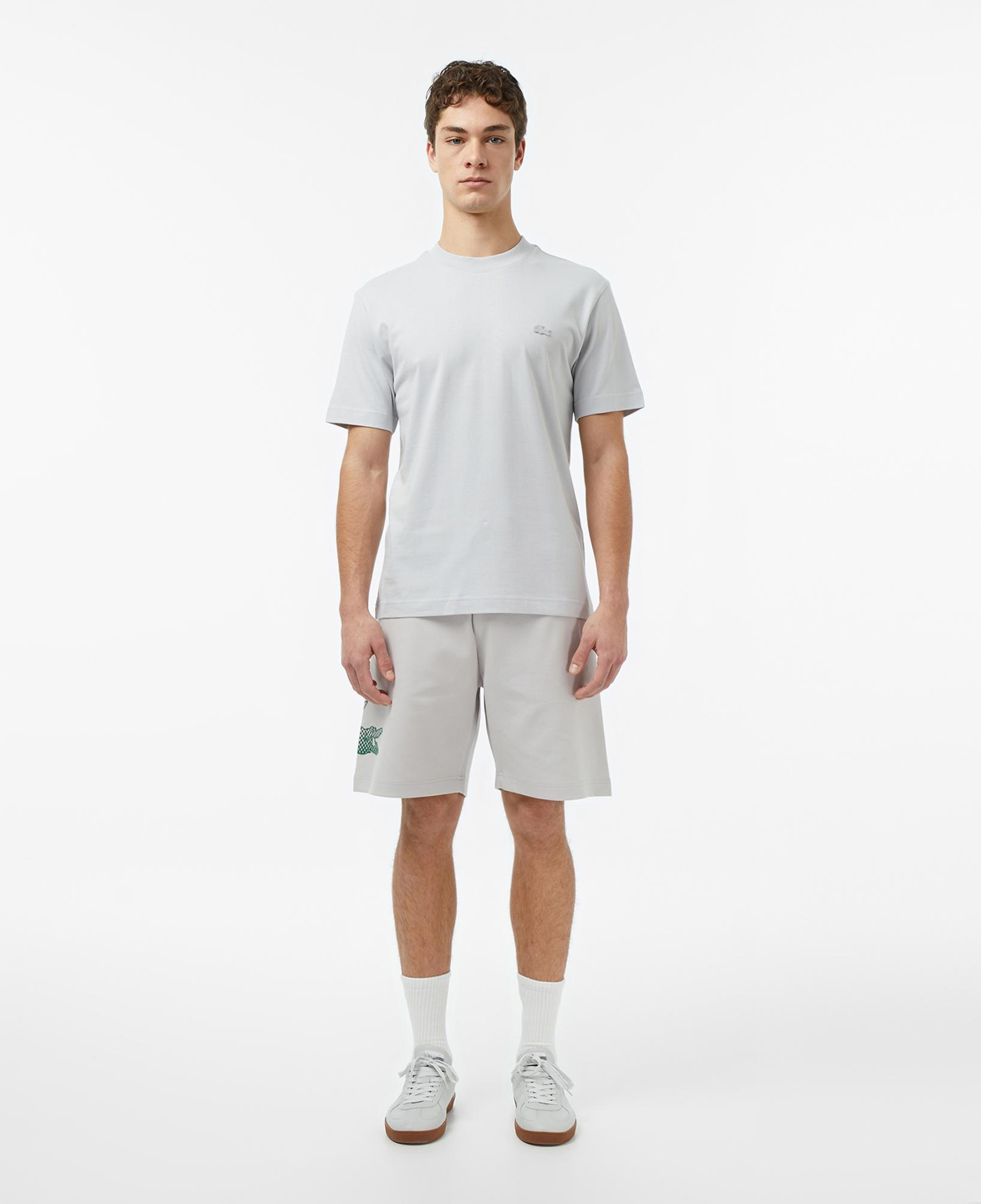 Lacoste House of SuperStep x Lacoste Erkek Gri Şort