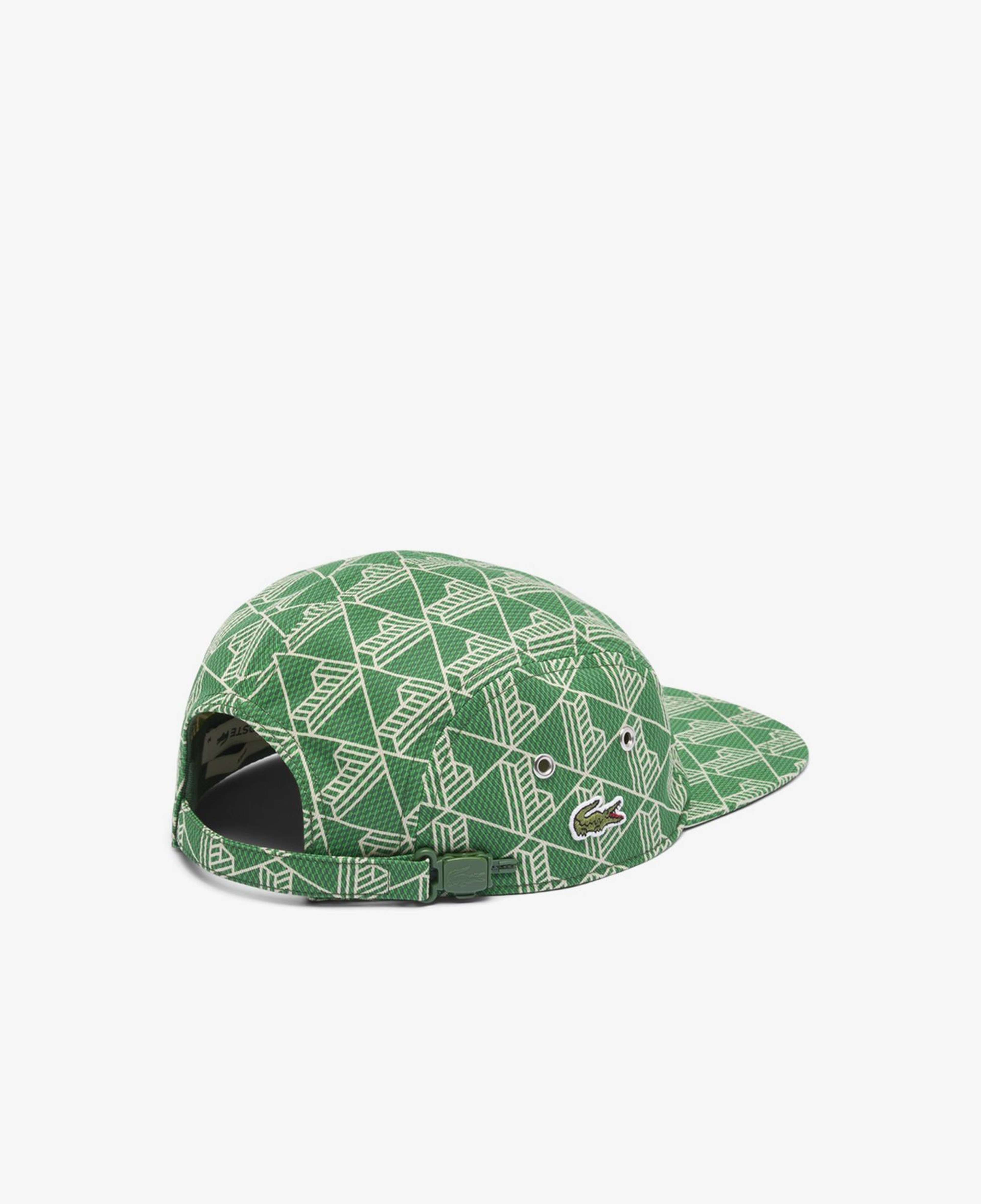 Lacoste Printed Twill Jockey Unisex Yeşil Şapka