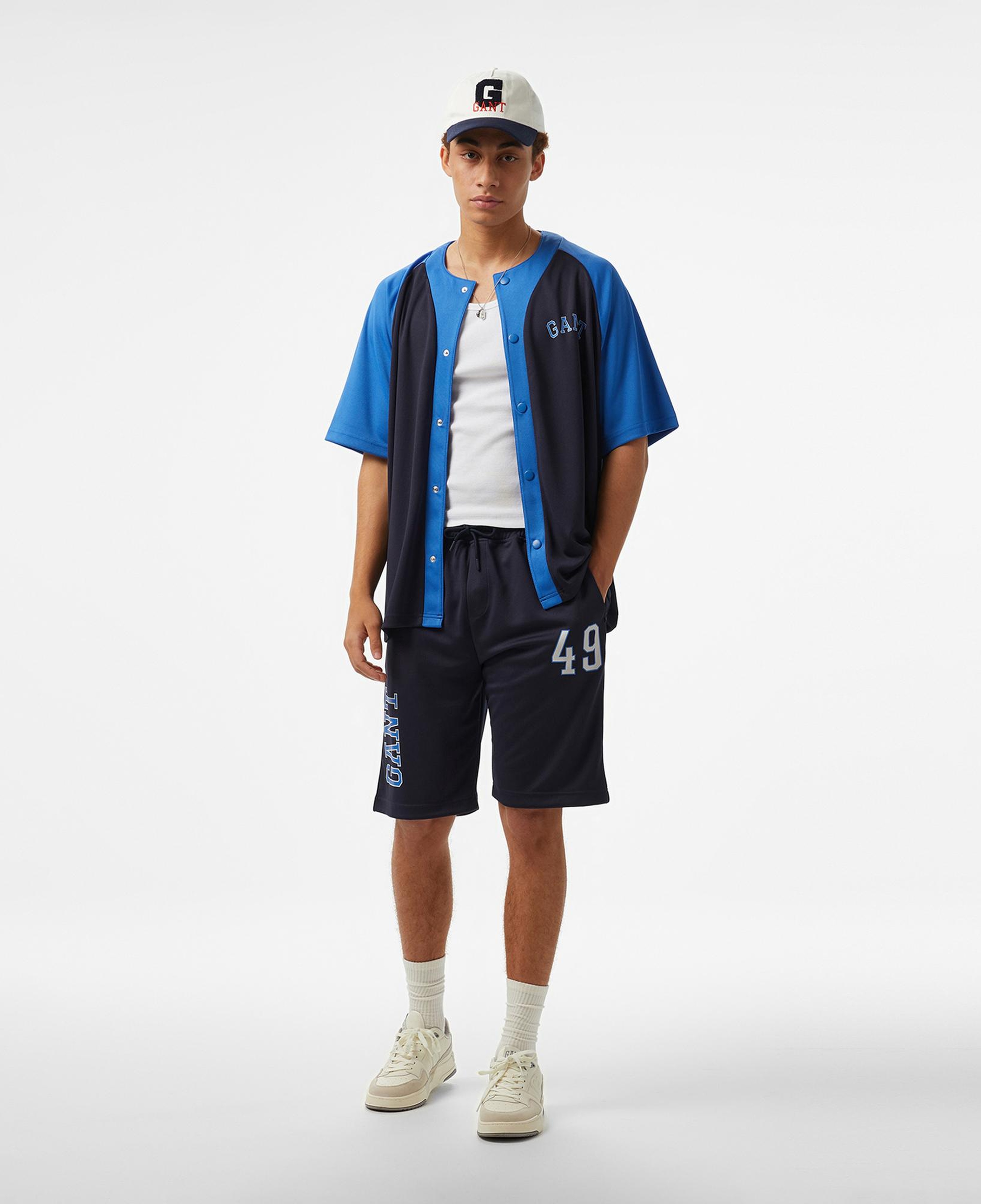 GANT Erkek Lacivert Relaxed Fit Şort