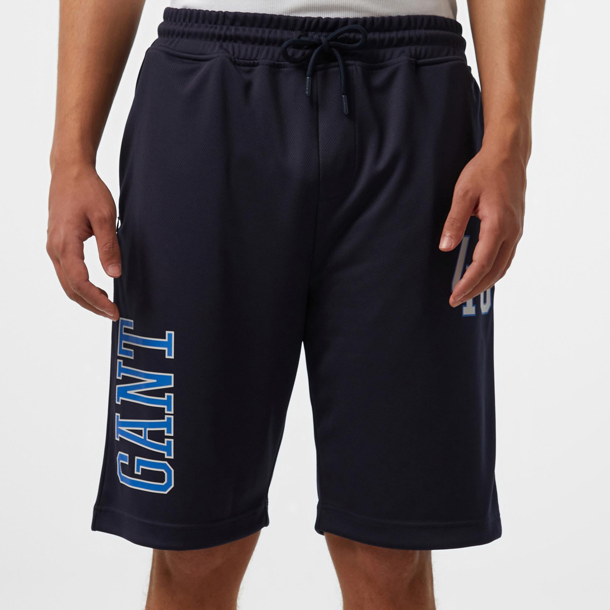 GANT Erkek Lacivert Relaxed Fit Şort