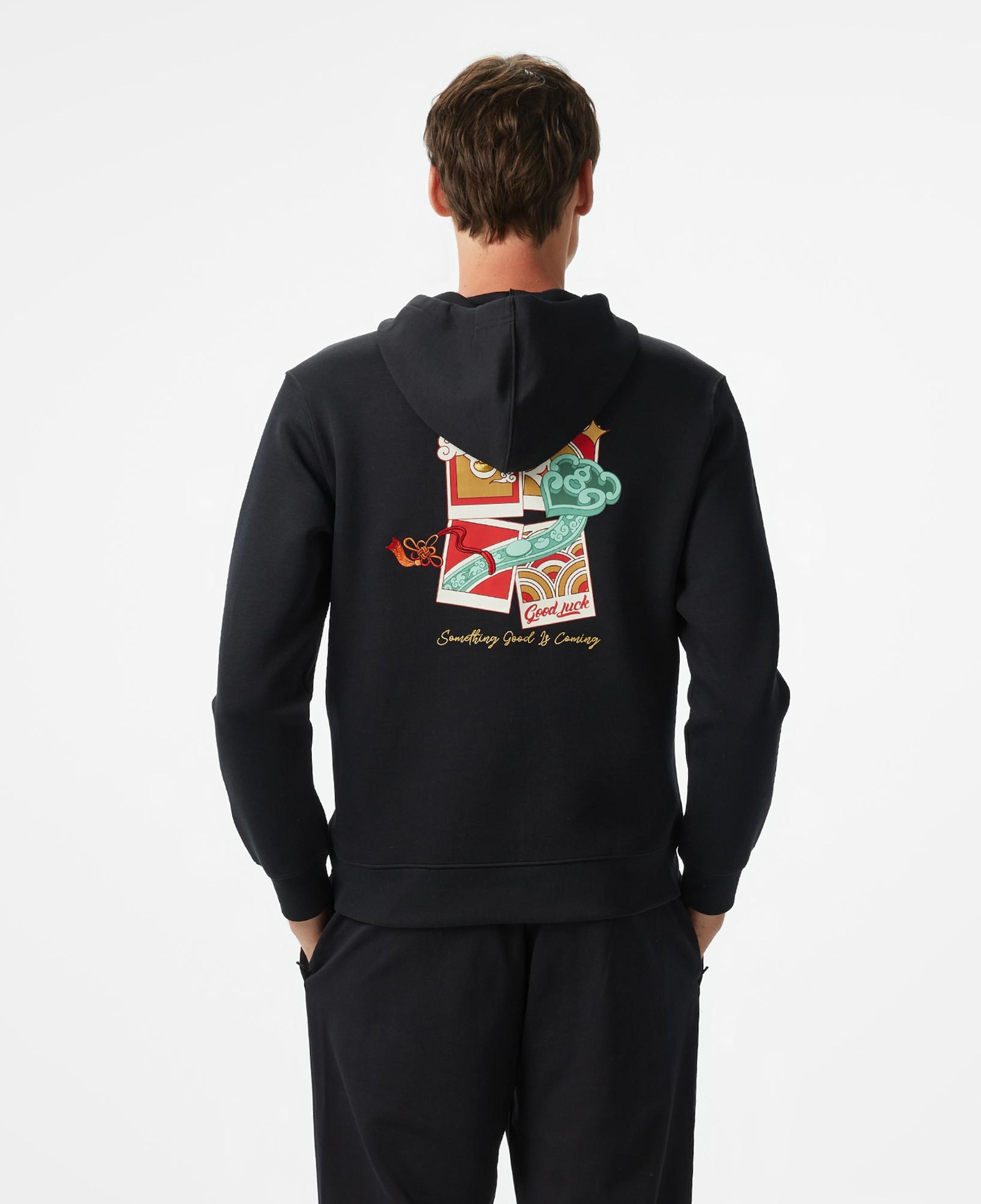 Anta CNY Good Luck Erkek Siyah Hoodie