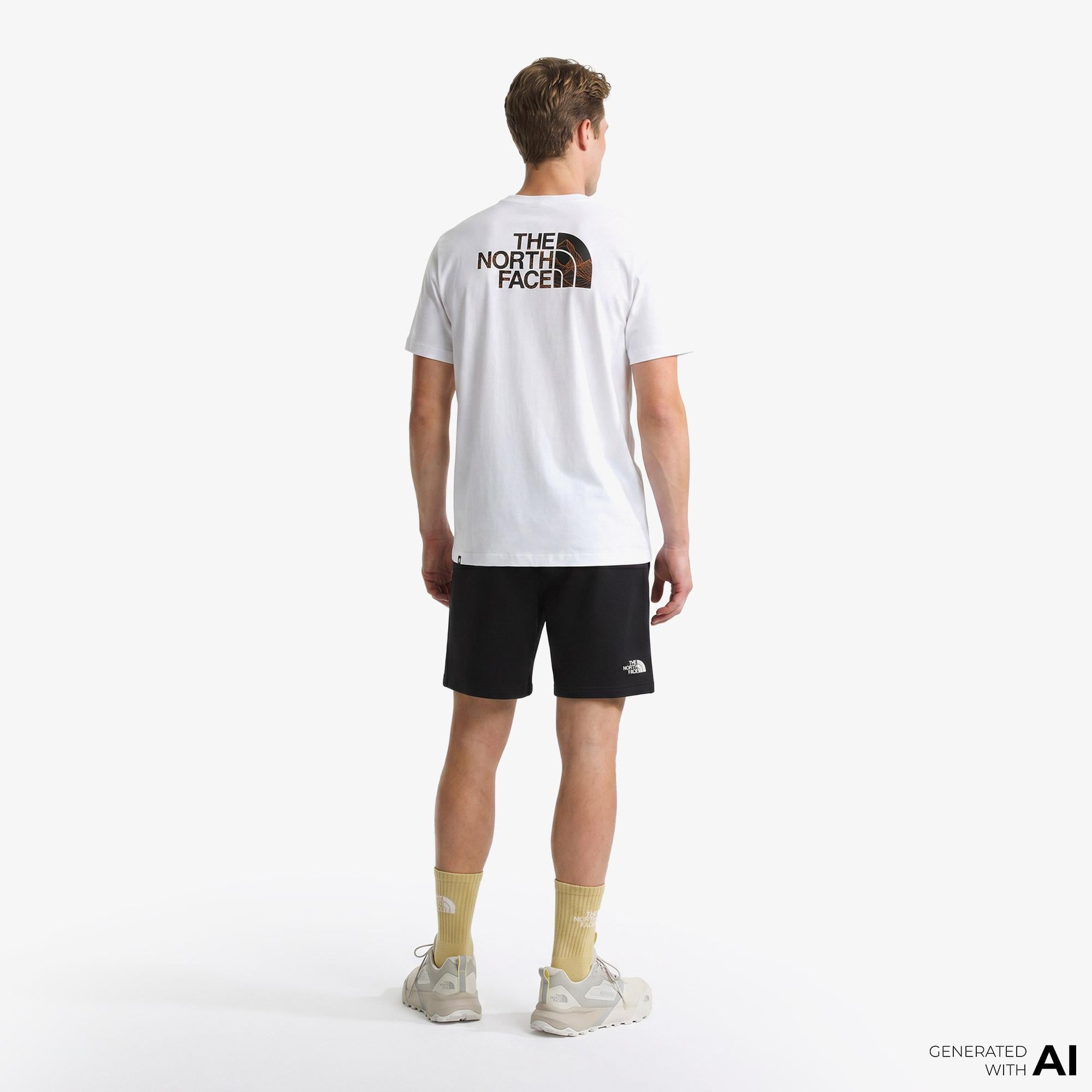 The North Face Blanca Regular Short Sleeve  Erkek Beyaz T-Shirt