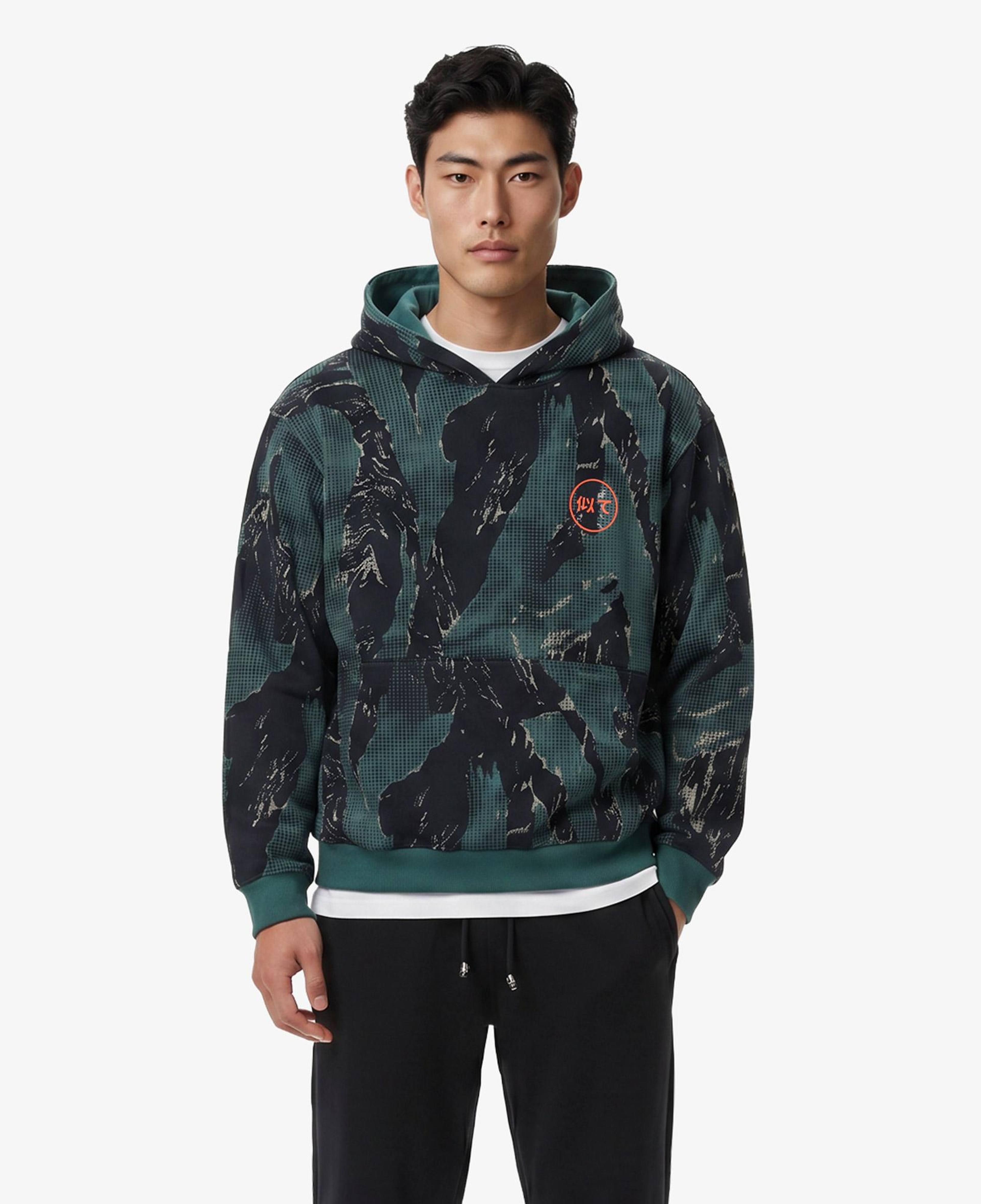 UNITED4 Essentials Erkek Yeşil Sweatshirt