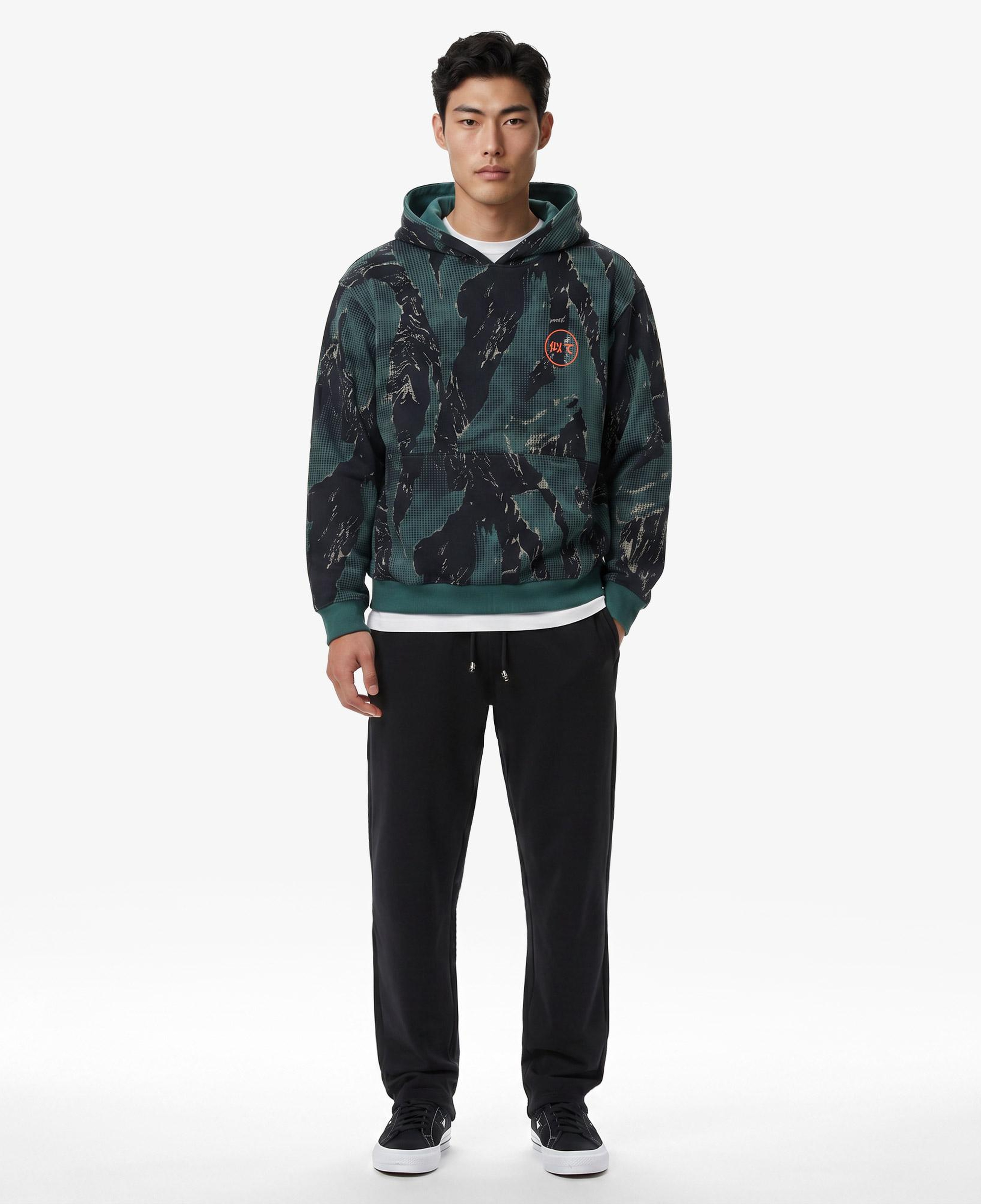 UNITED4 Essentials Erkek Yeşil Sweatshirt