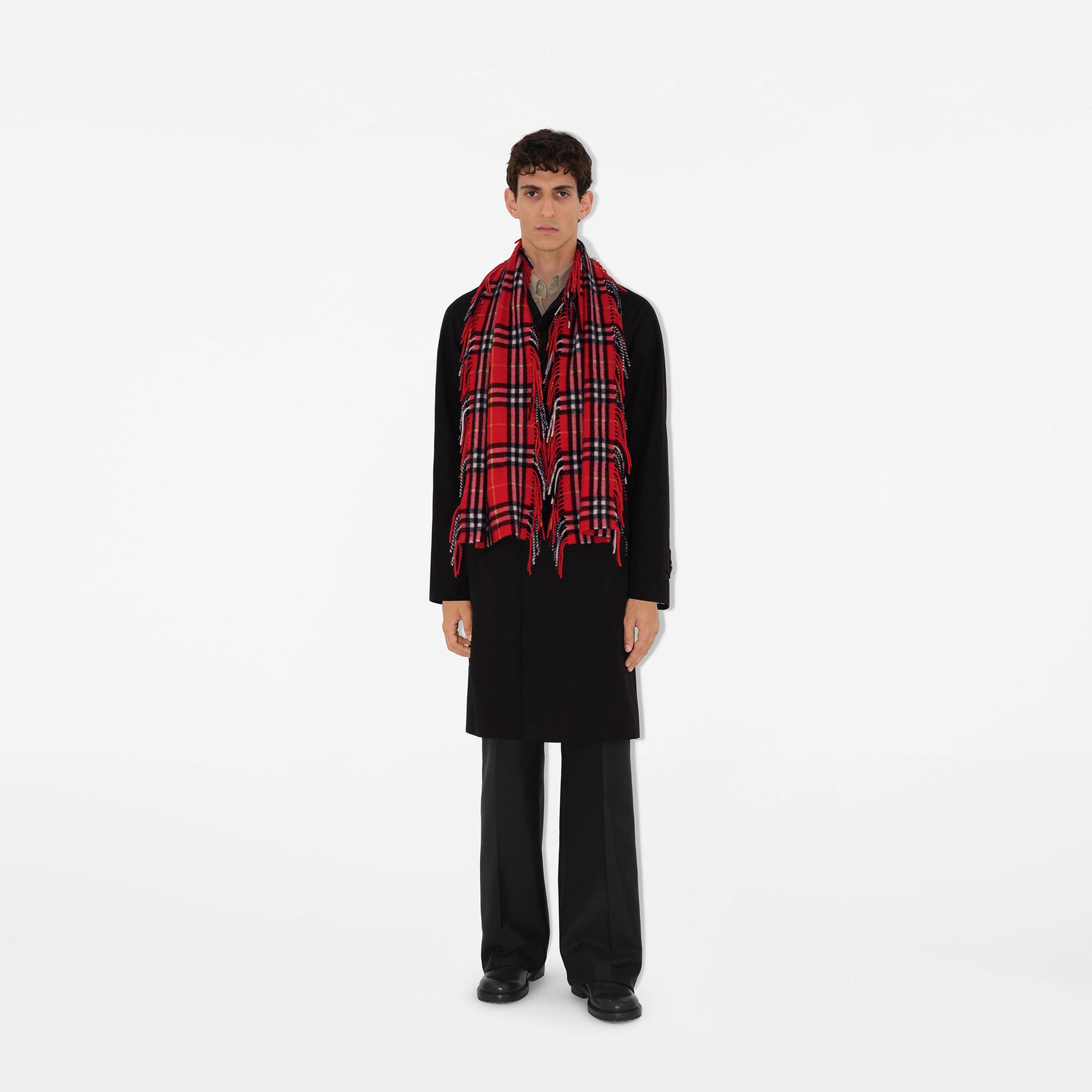 Burberry Kadın Bordo Atkı
