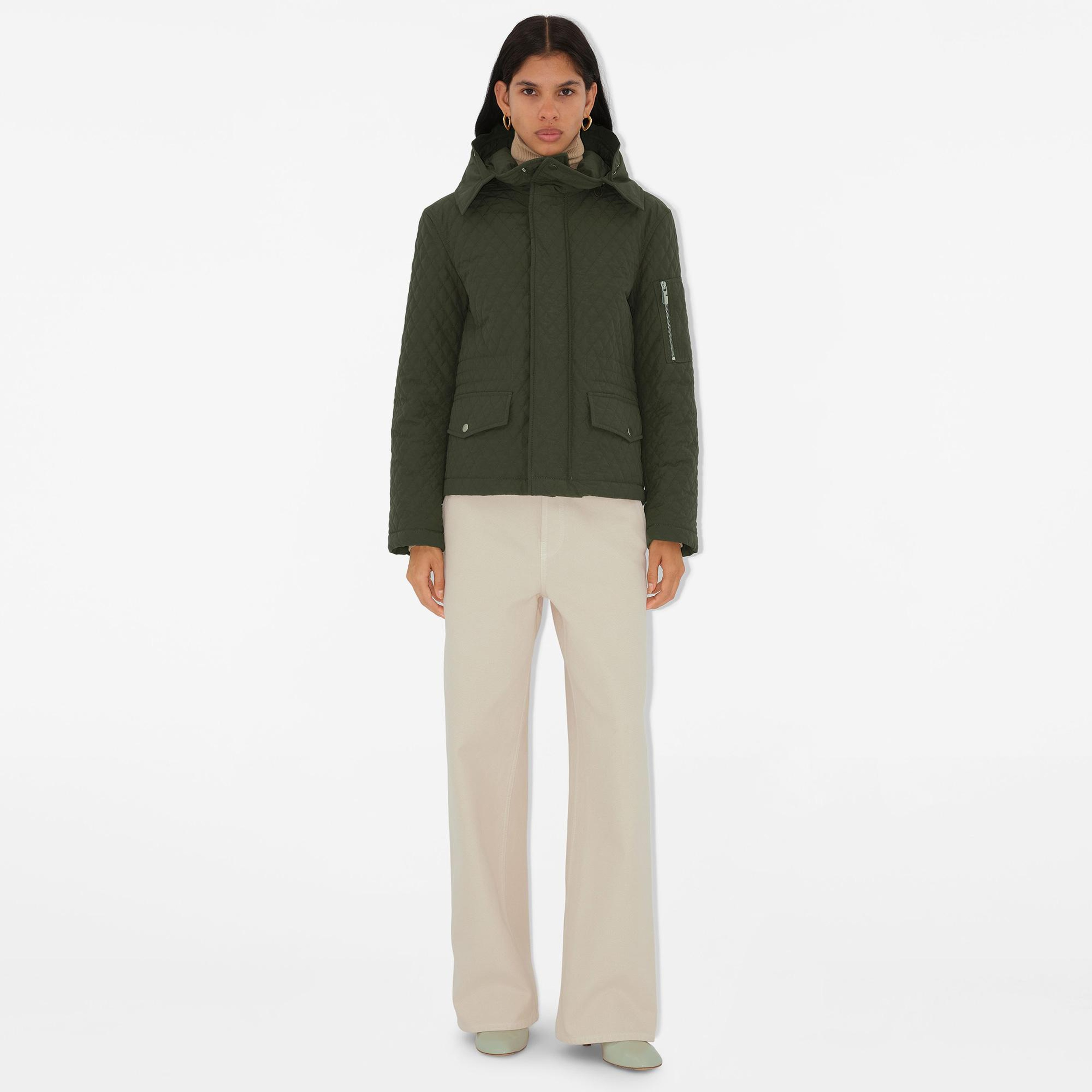 Burberry Kadın Gri Mont