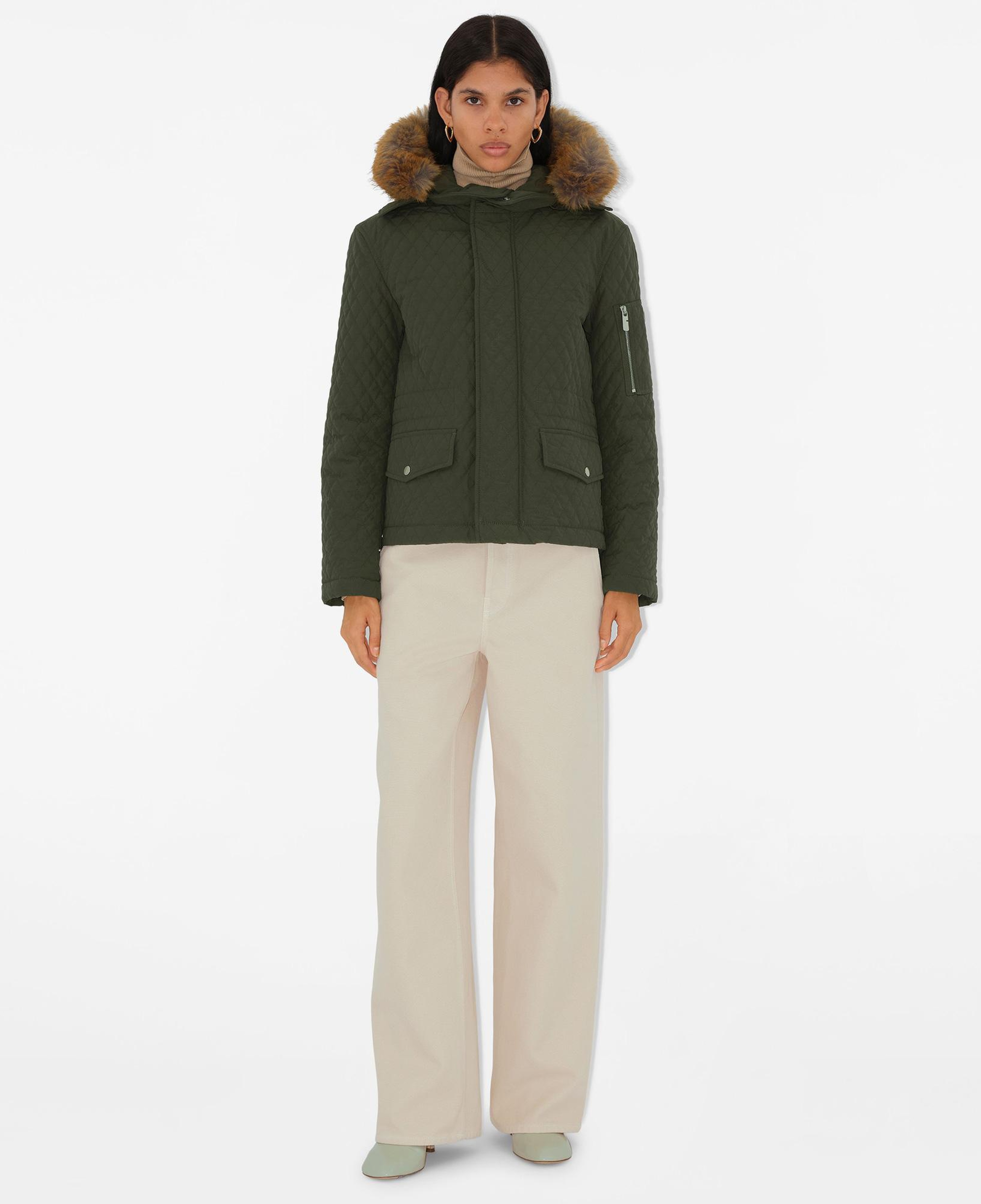 Burberry Kadın Gri Mont