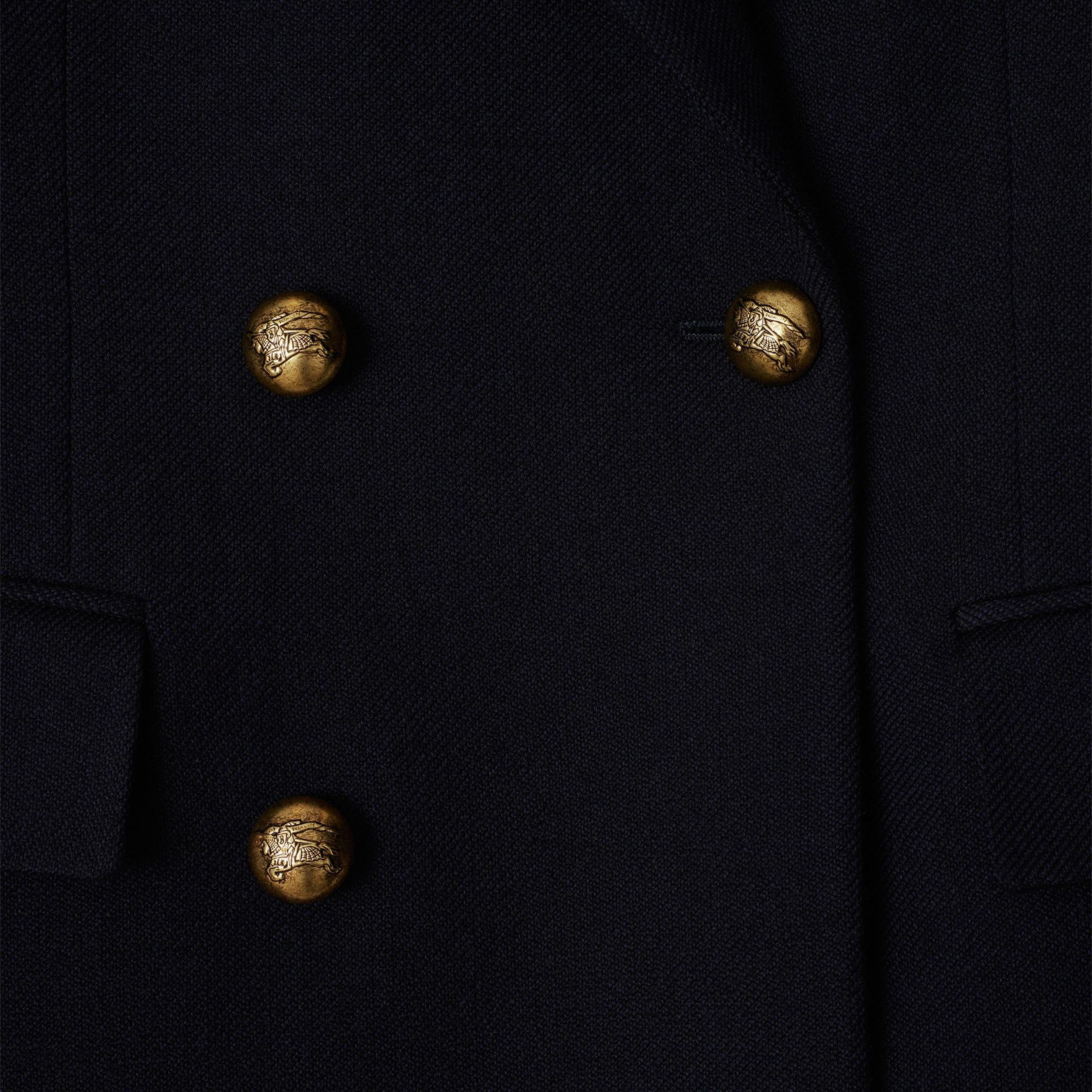 Burberry Wool Tailored Kadın Lacivert Ceket