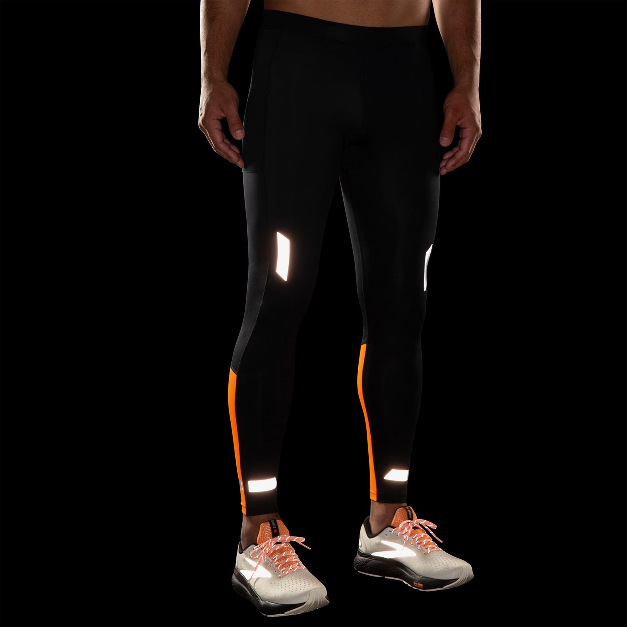 Brooks Run Visible 2.0 Erkek Siyah Tayt
