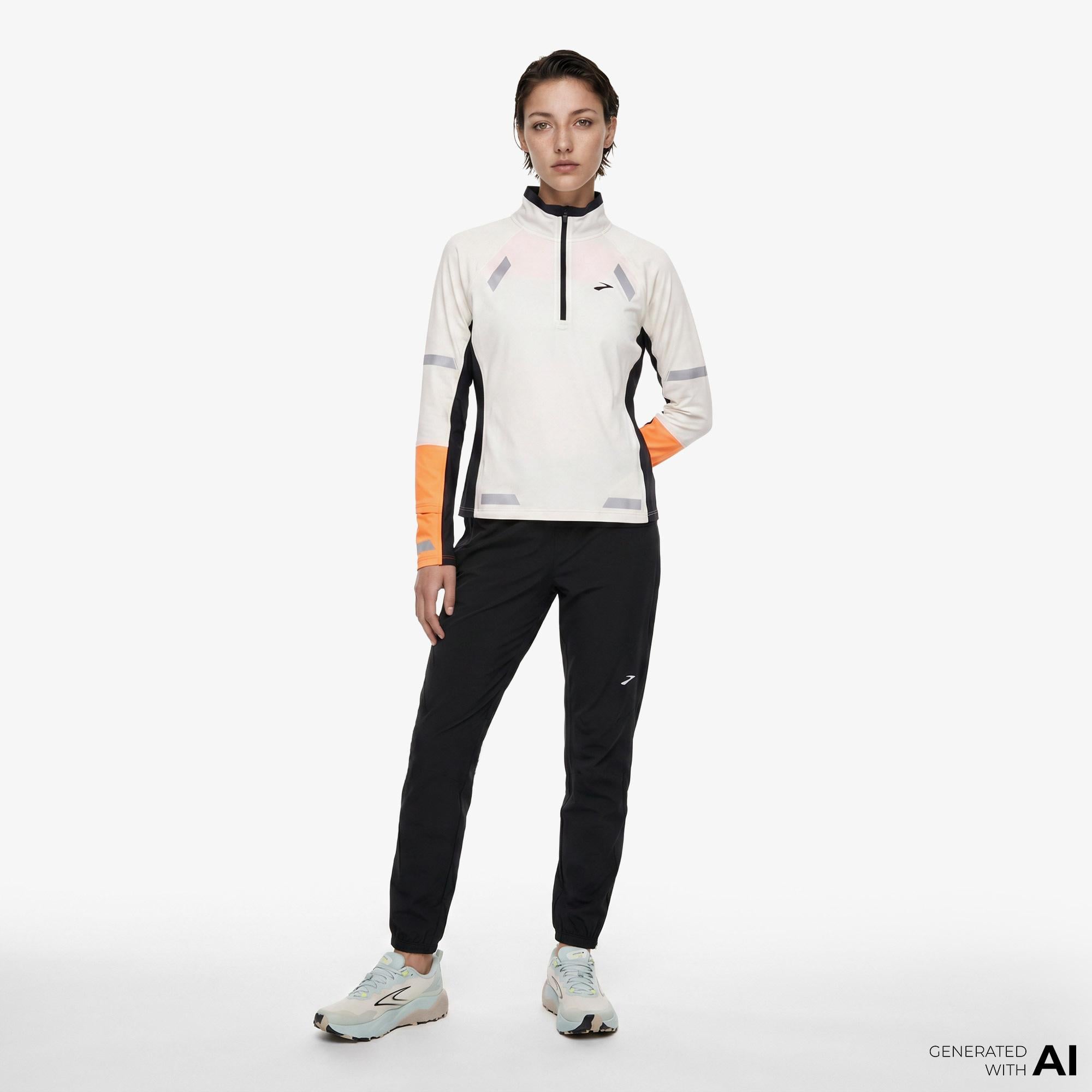 Brooks High Point Waterproof Pant Kadın Siyah Pantolon