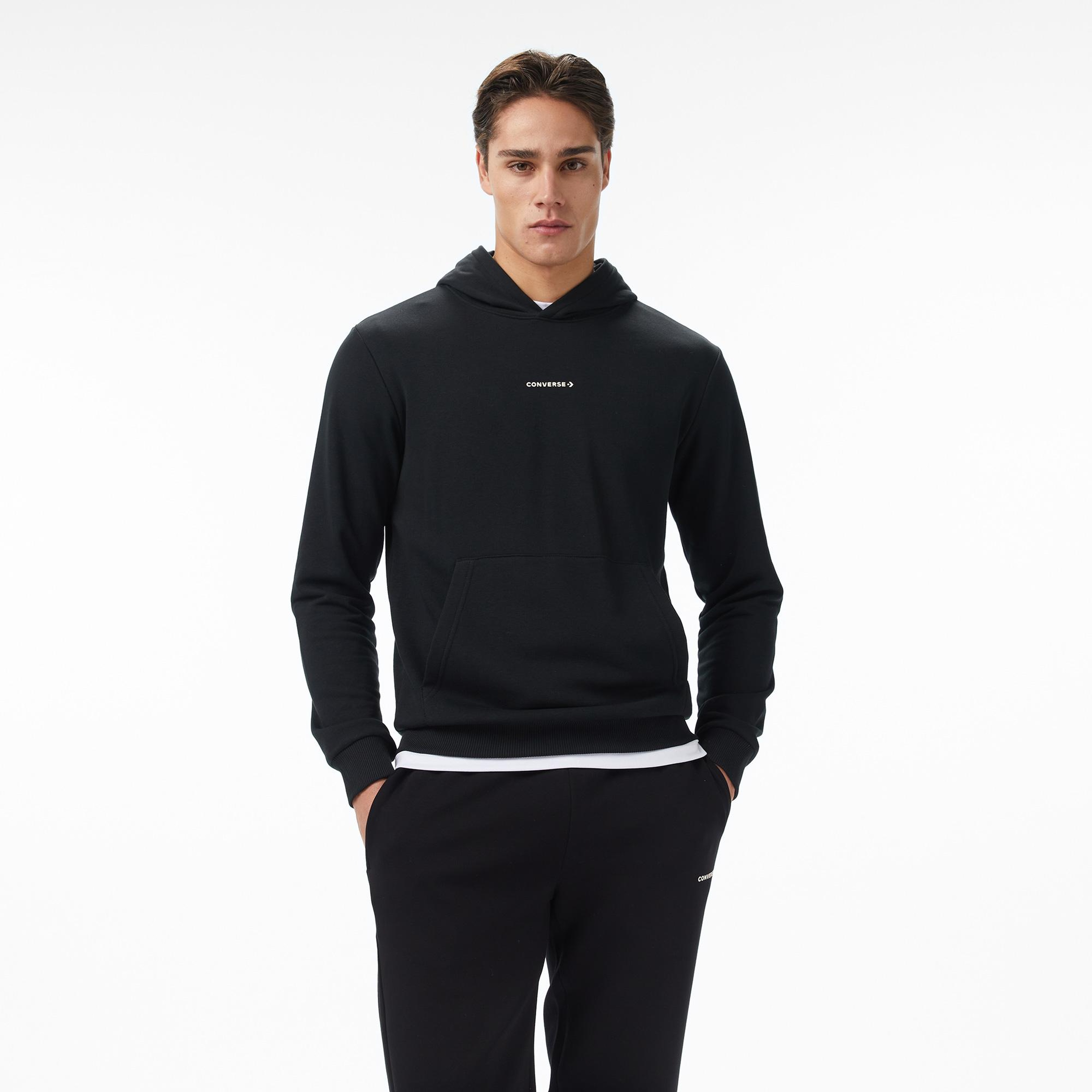 Converse Erkek Siyah Sweatshirt