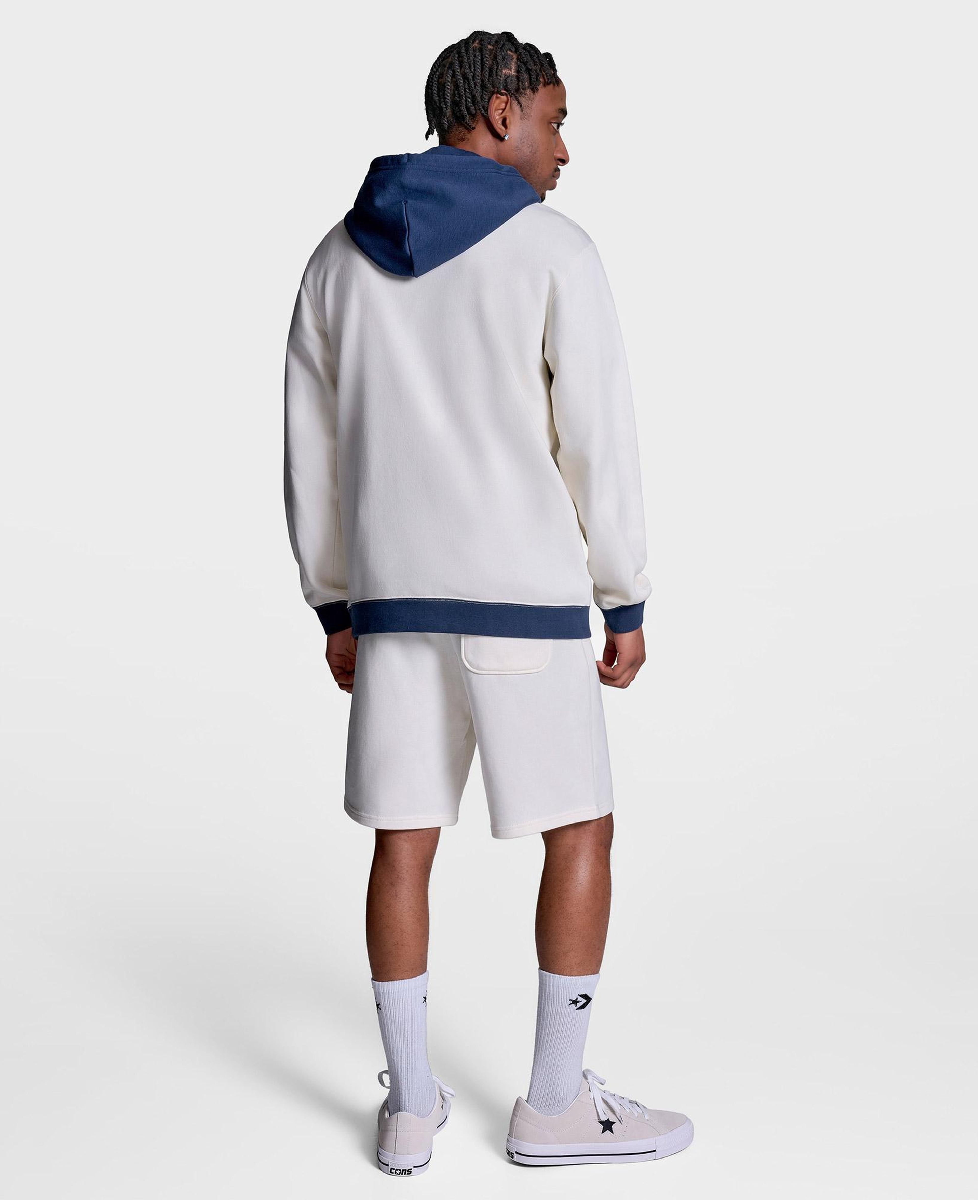 Converse Standard Fit Core Chuck Patch Erkek Krem Sweatshirt
