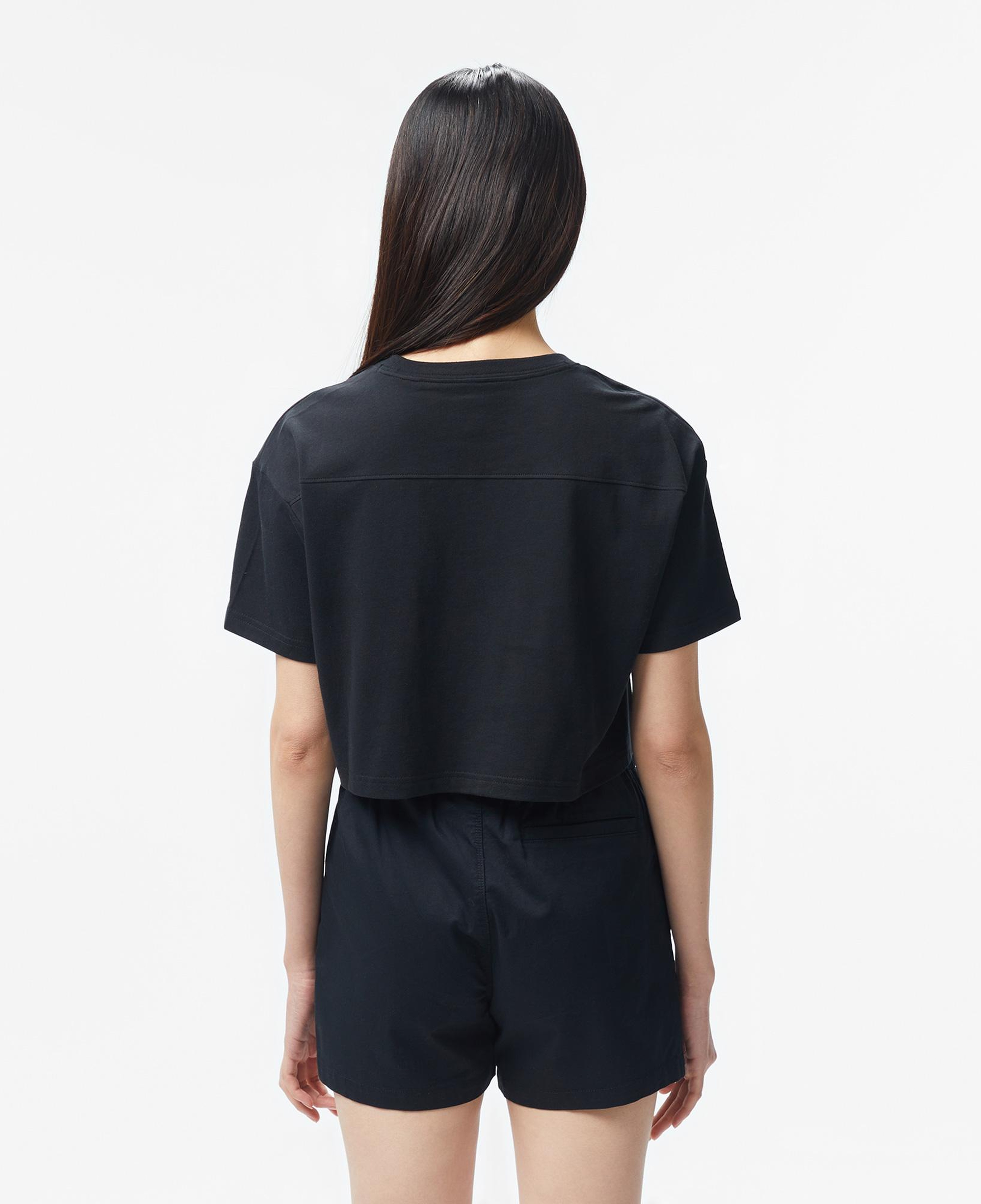 Converse Sporty Boxy Kadın Siyah T-Shirt