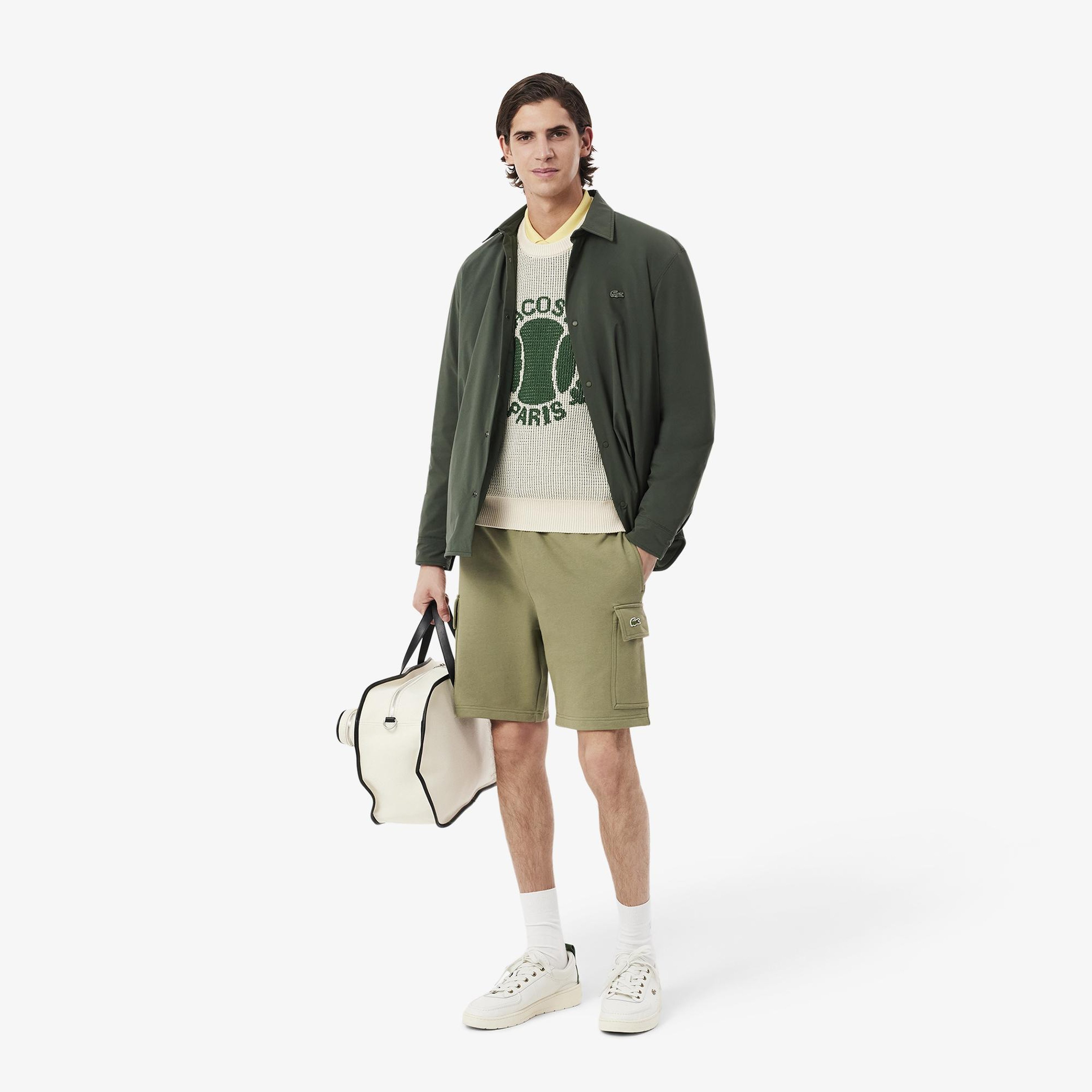 Erkek Regular Fit Haki Şort