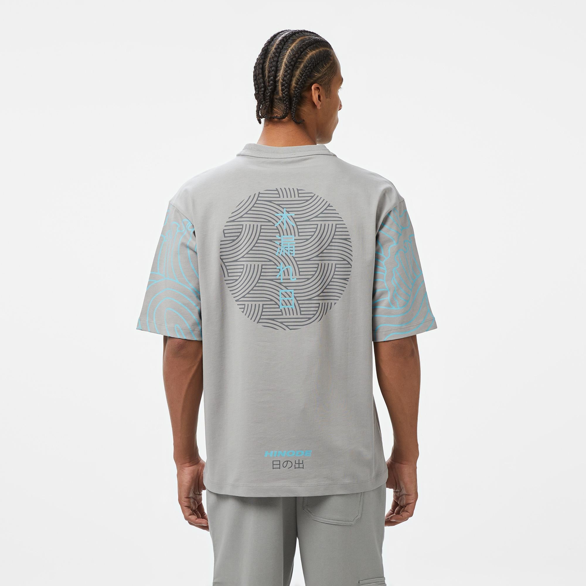 UNITED4 Comfort Erkek Gri T-Shirt