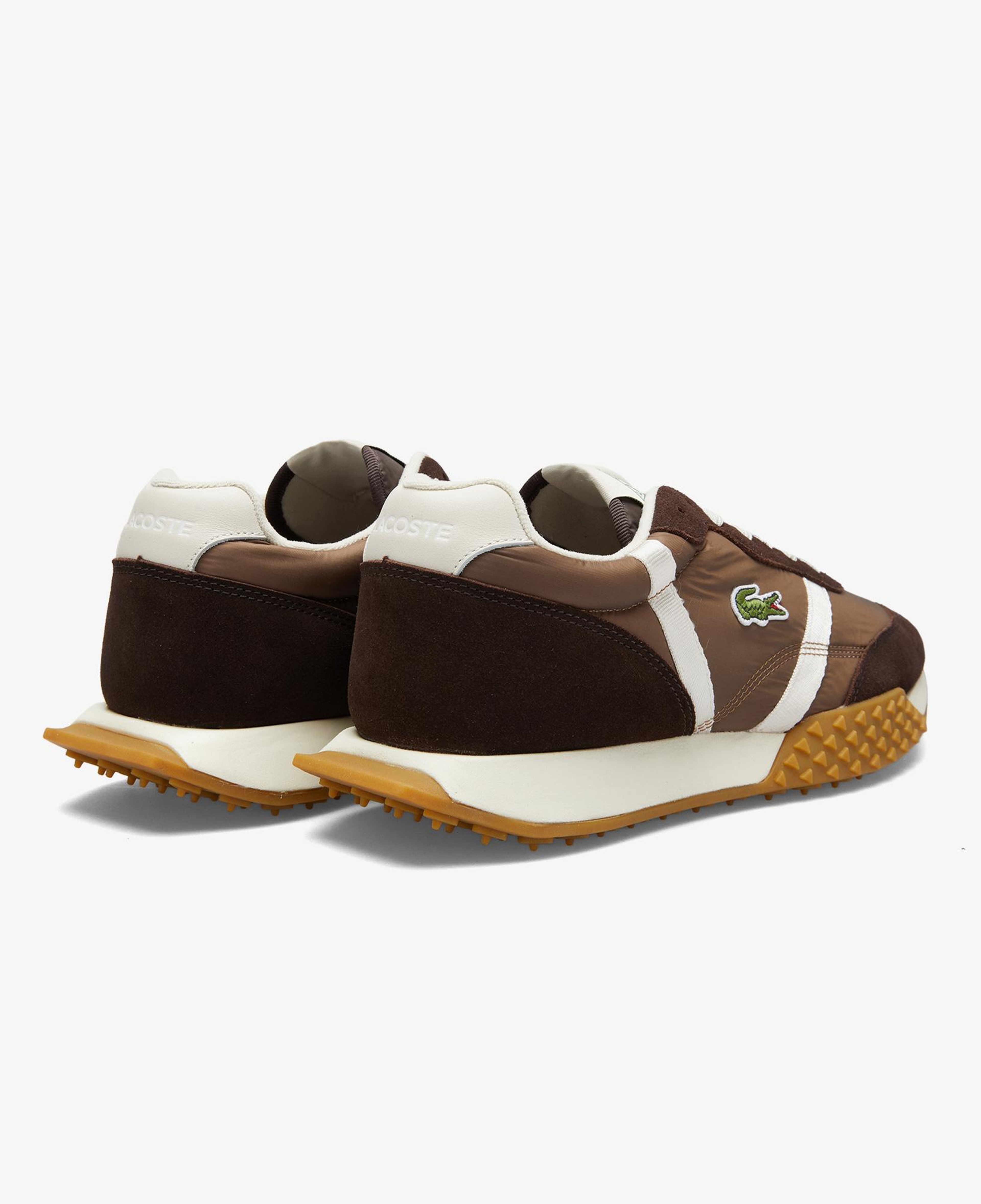 Lacoste L-Spin Evo Erkek Kahverengi Sneaker