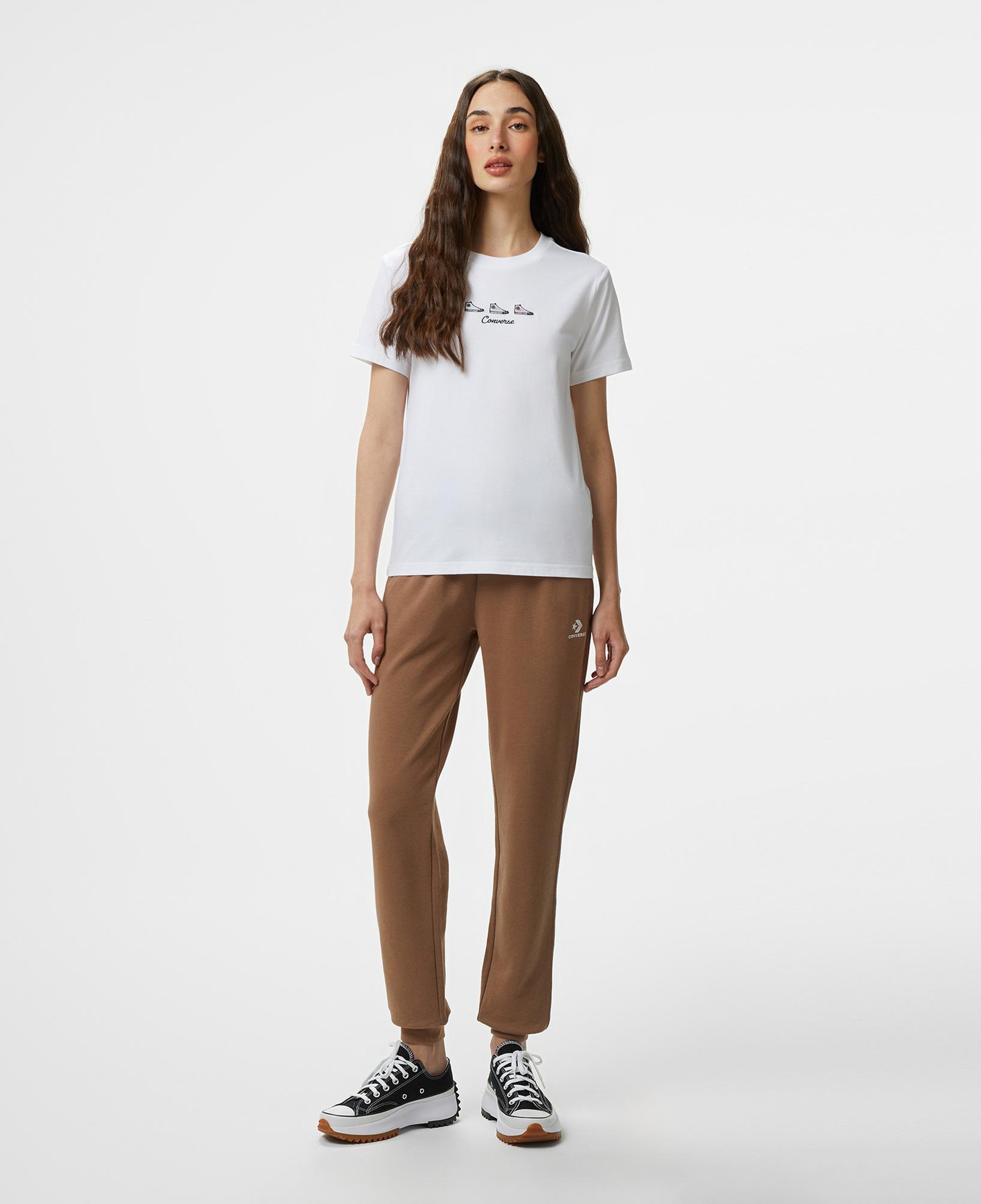 Converse Kadın Beyaz T-Shirt