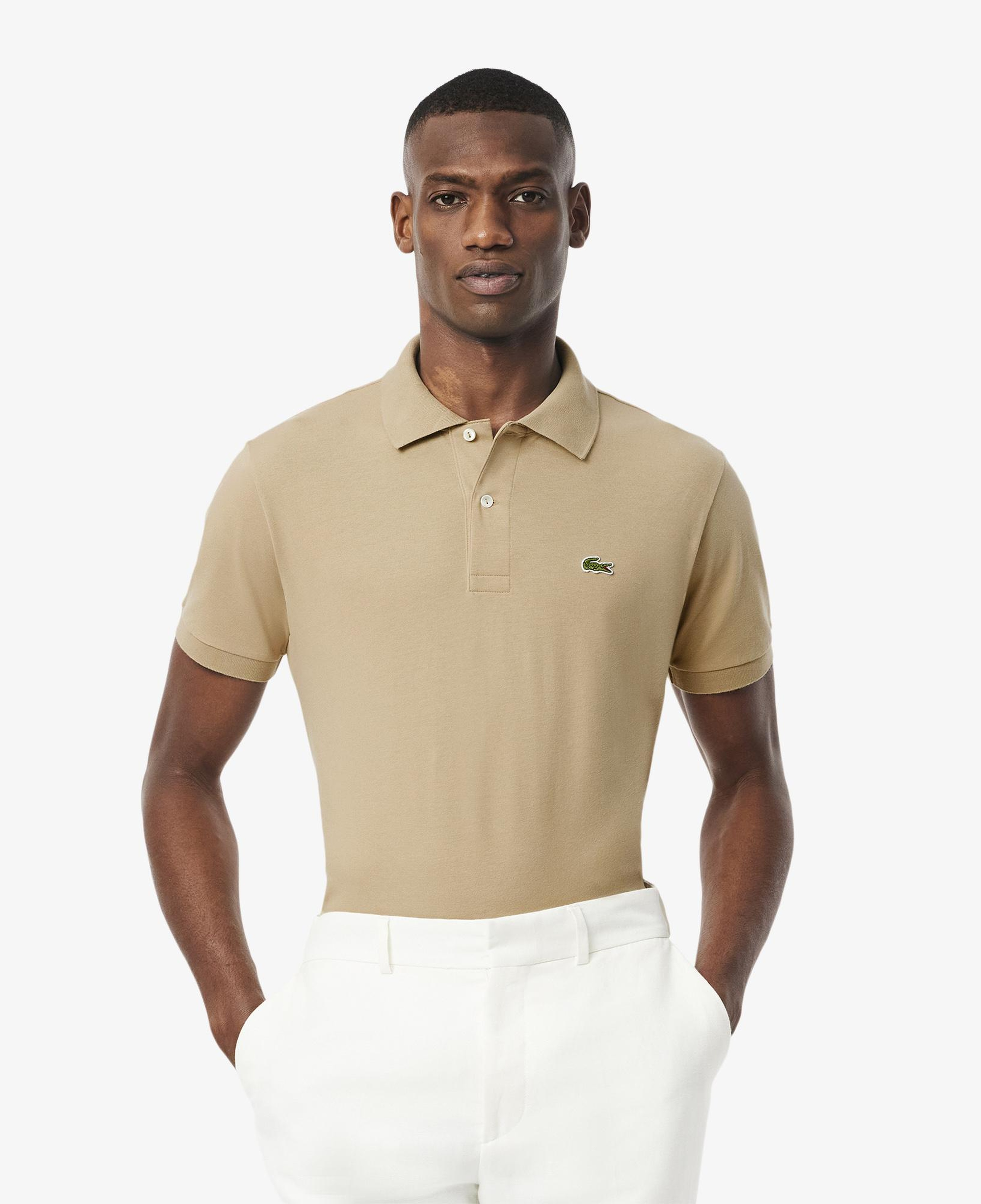 L.12.12 Light Erkek Classic Fit Bej Polo