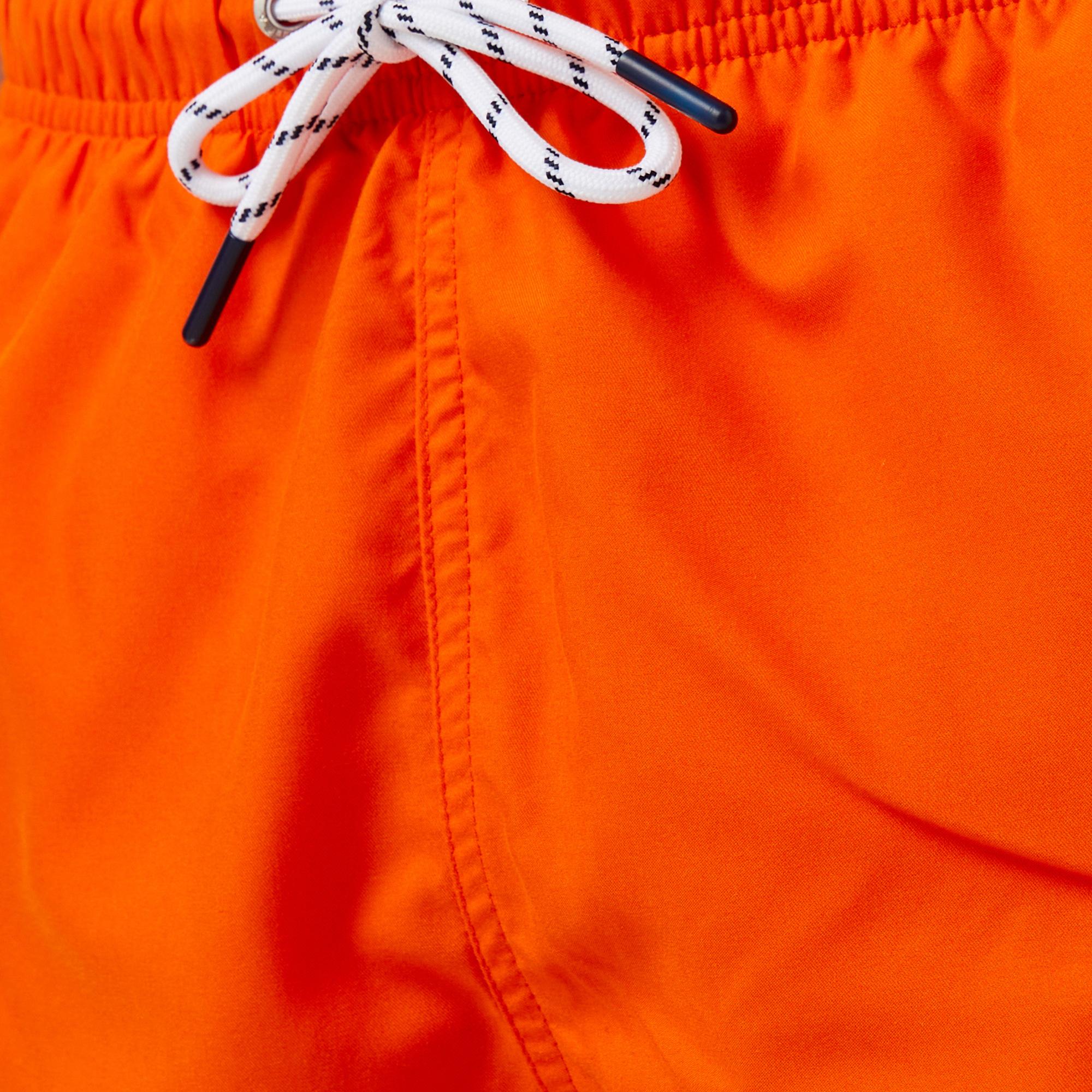 Nautica Erkek Turuncu Regular Fit Deniz Şortu