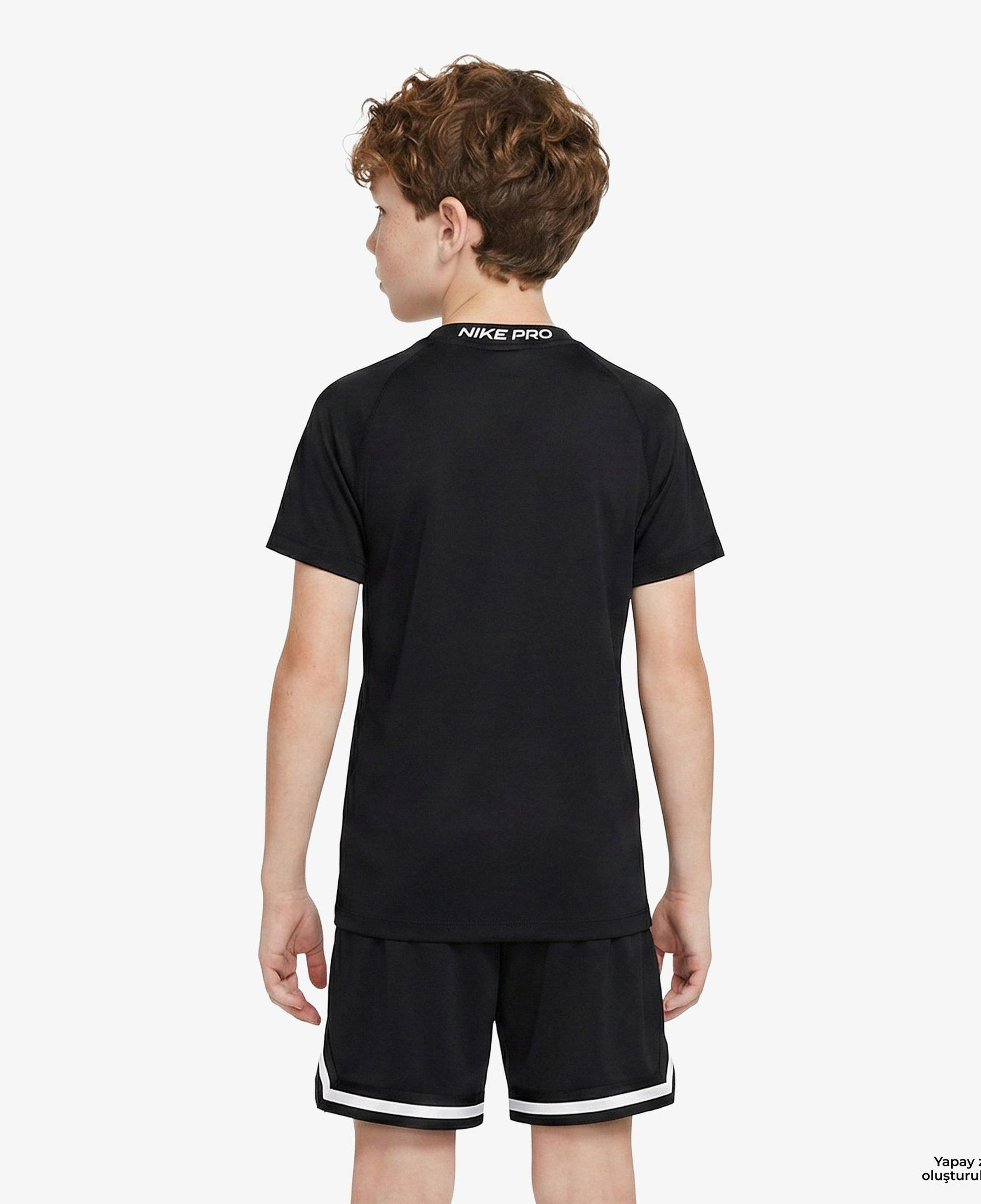 Nike Pro Dri-Fit Çocuk Siyah T-Shirt