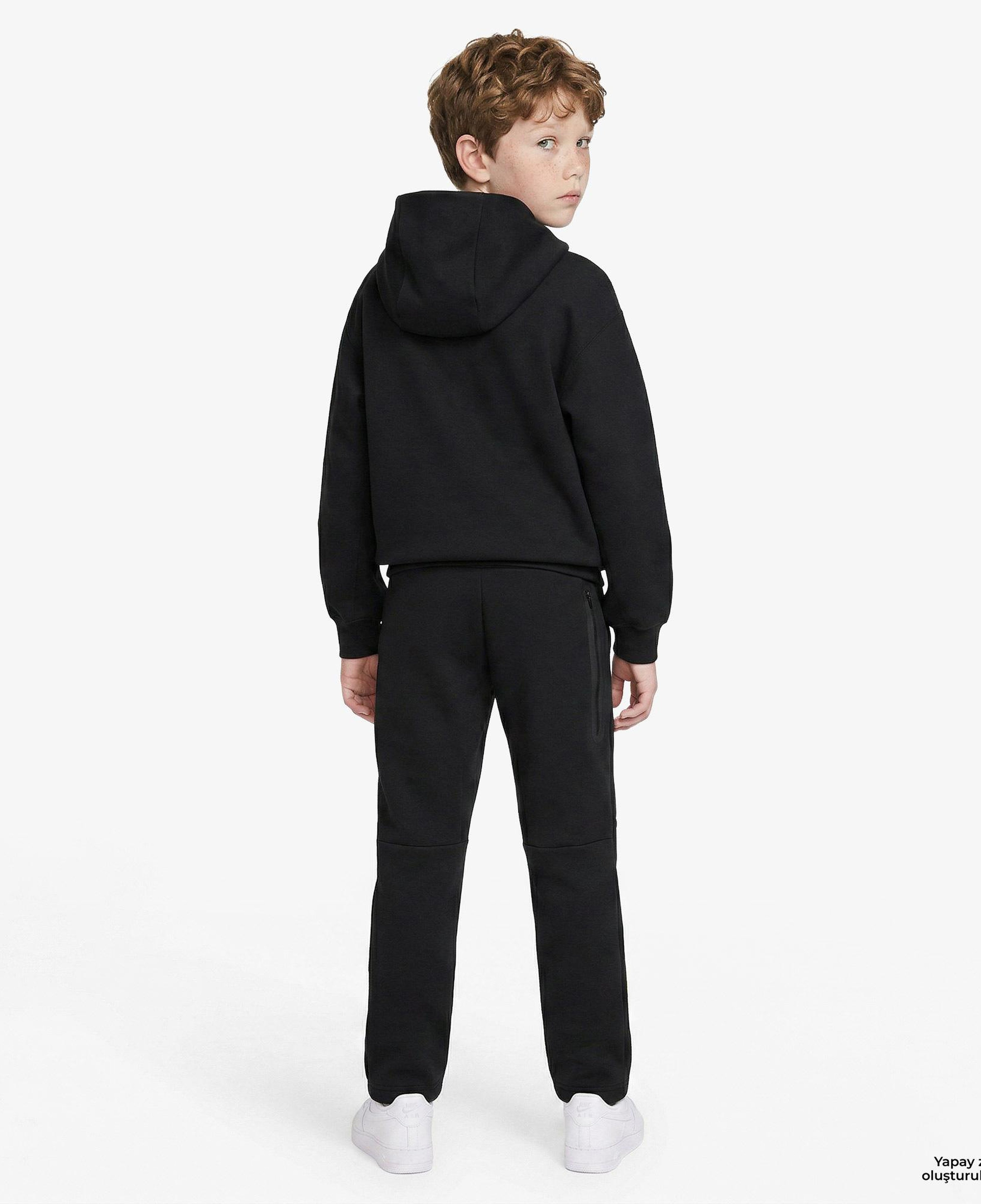 Nike Sportswear Tech Fleece Çocuk Siyah Eşofman Altı