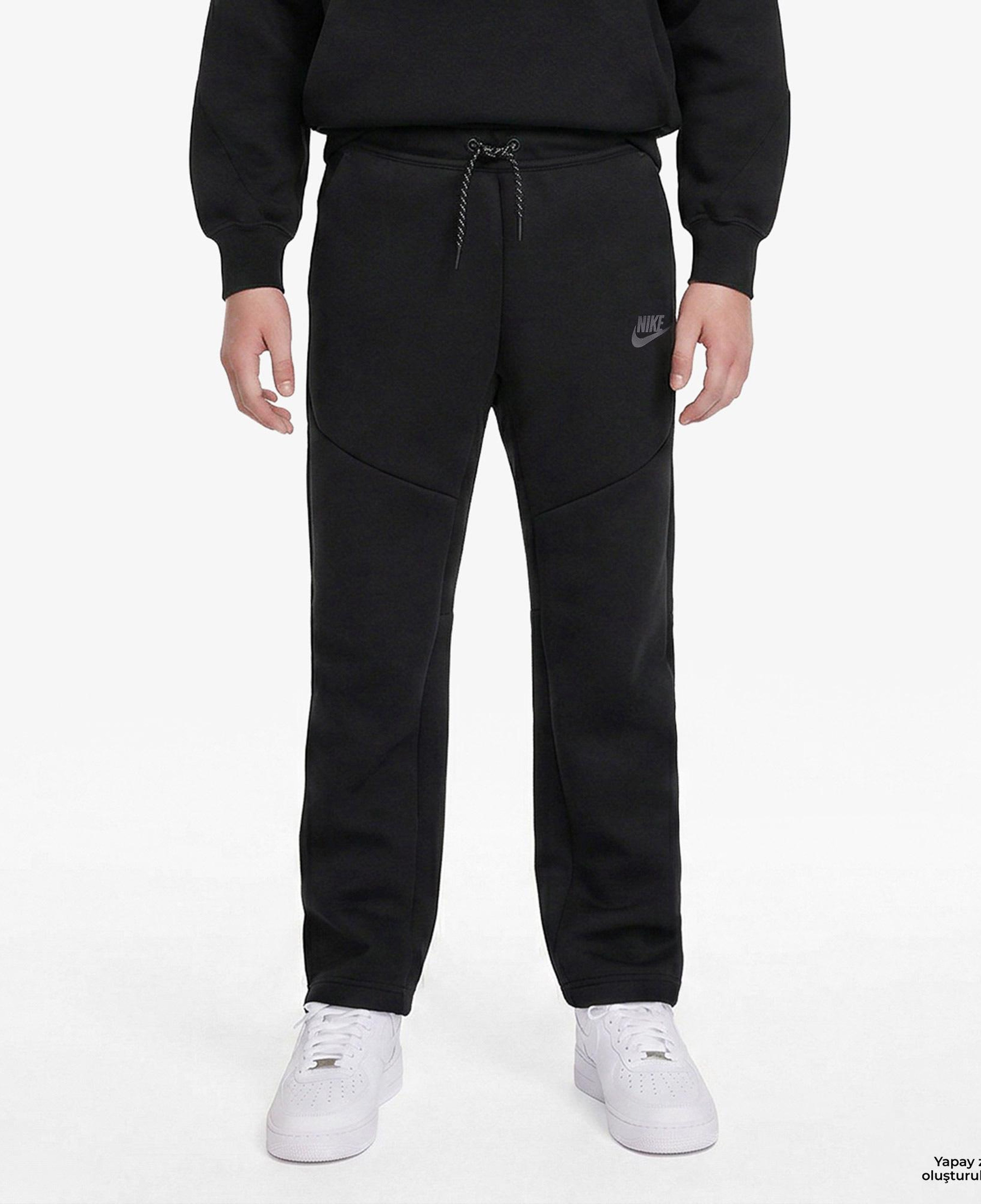 Nike Sportswear Tech Fleece Çocuk Siyah Eşofman Altı
