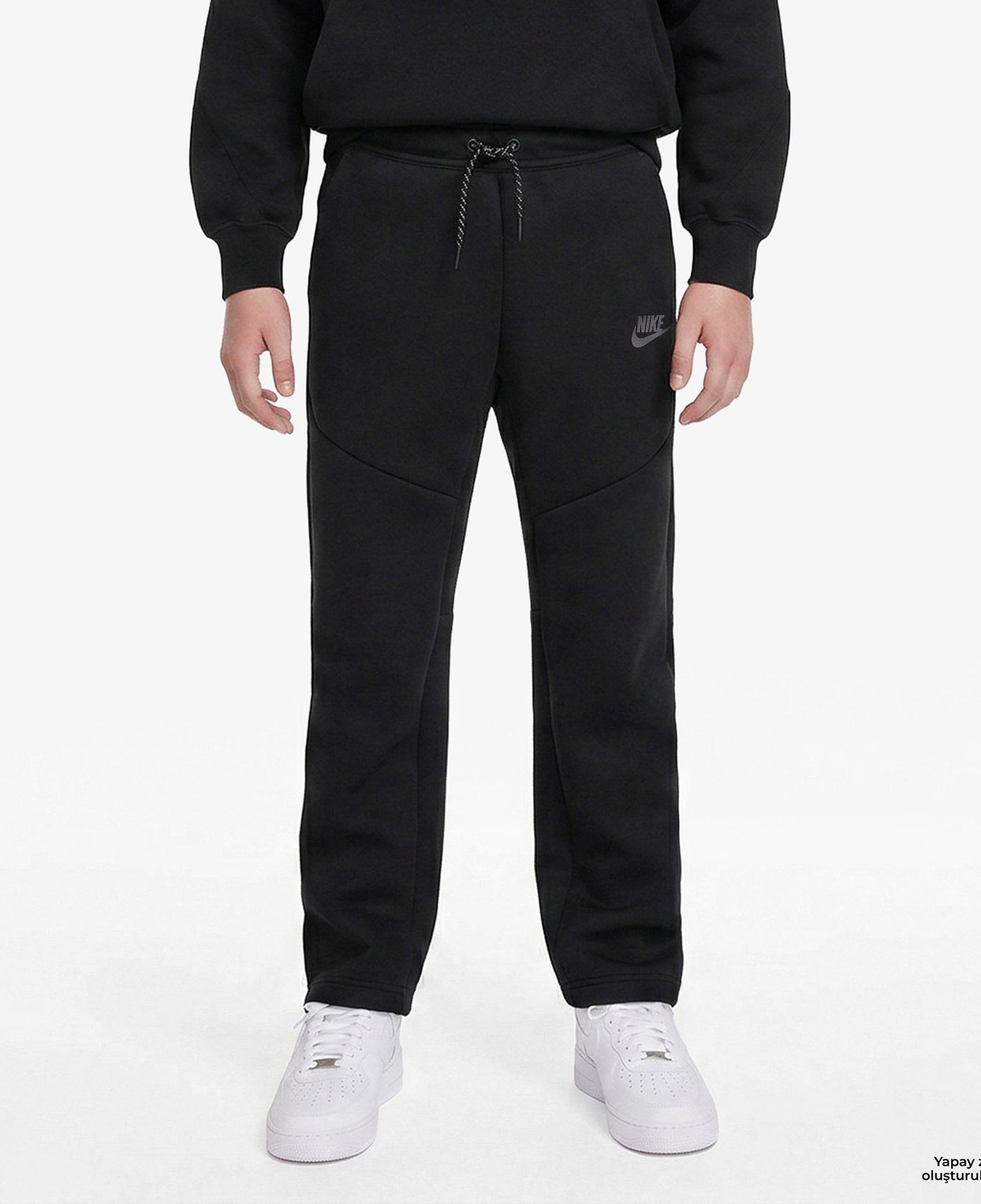 Nike Sportswear Tech Fleece Çocuk Siyah Eşofman Altı
