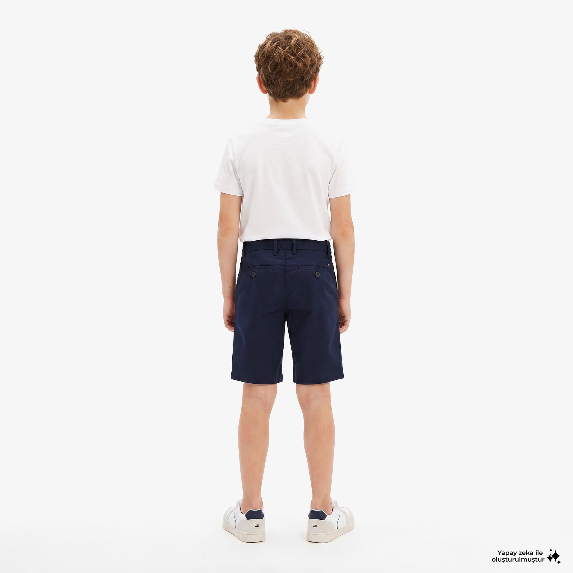 Tommy Hilfiger Essentials Çocuk Lacivert Şort