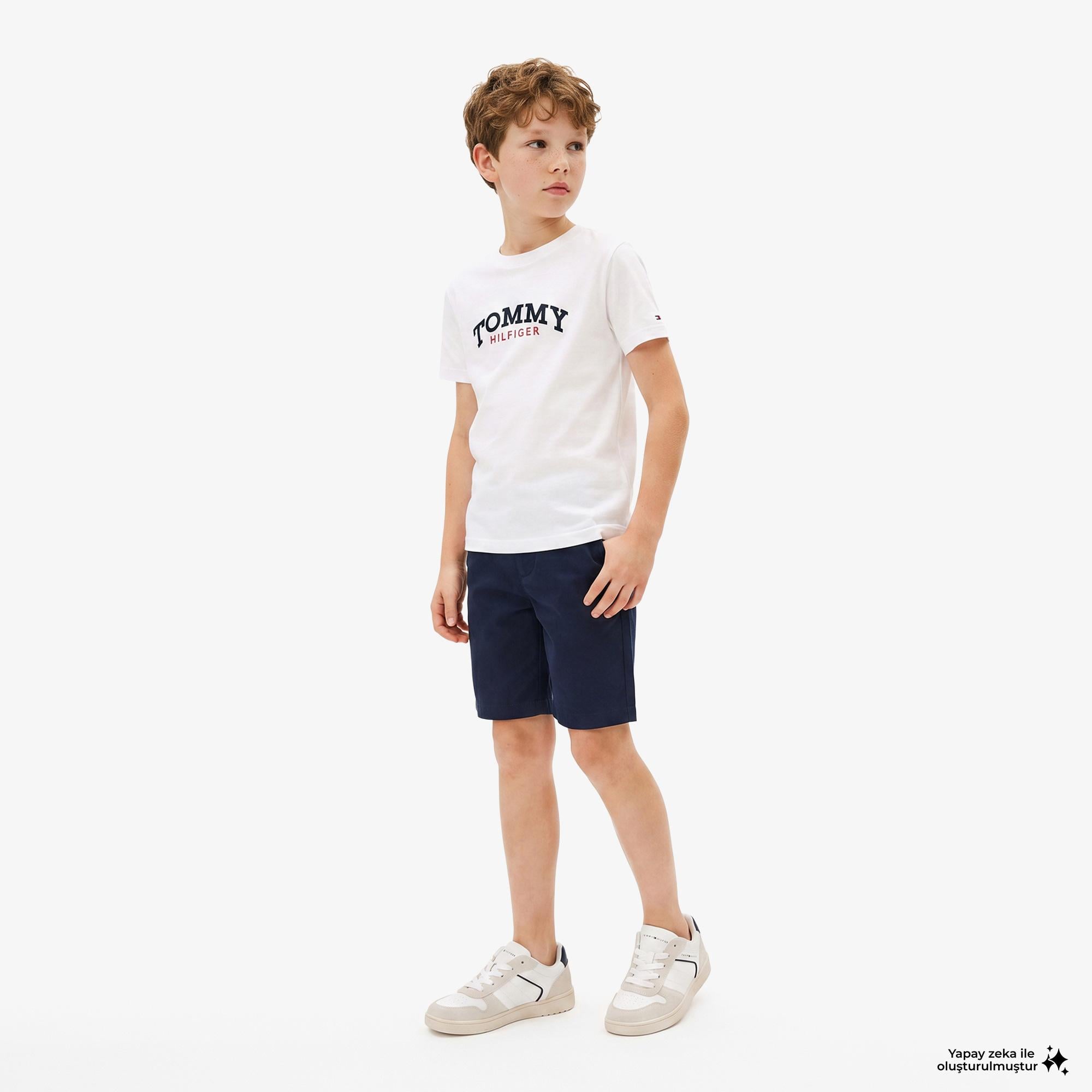 Tommy Hilfiger Essentials Çocuk Lacivert Şort