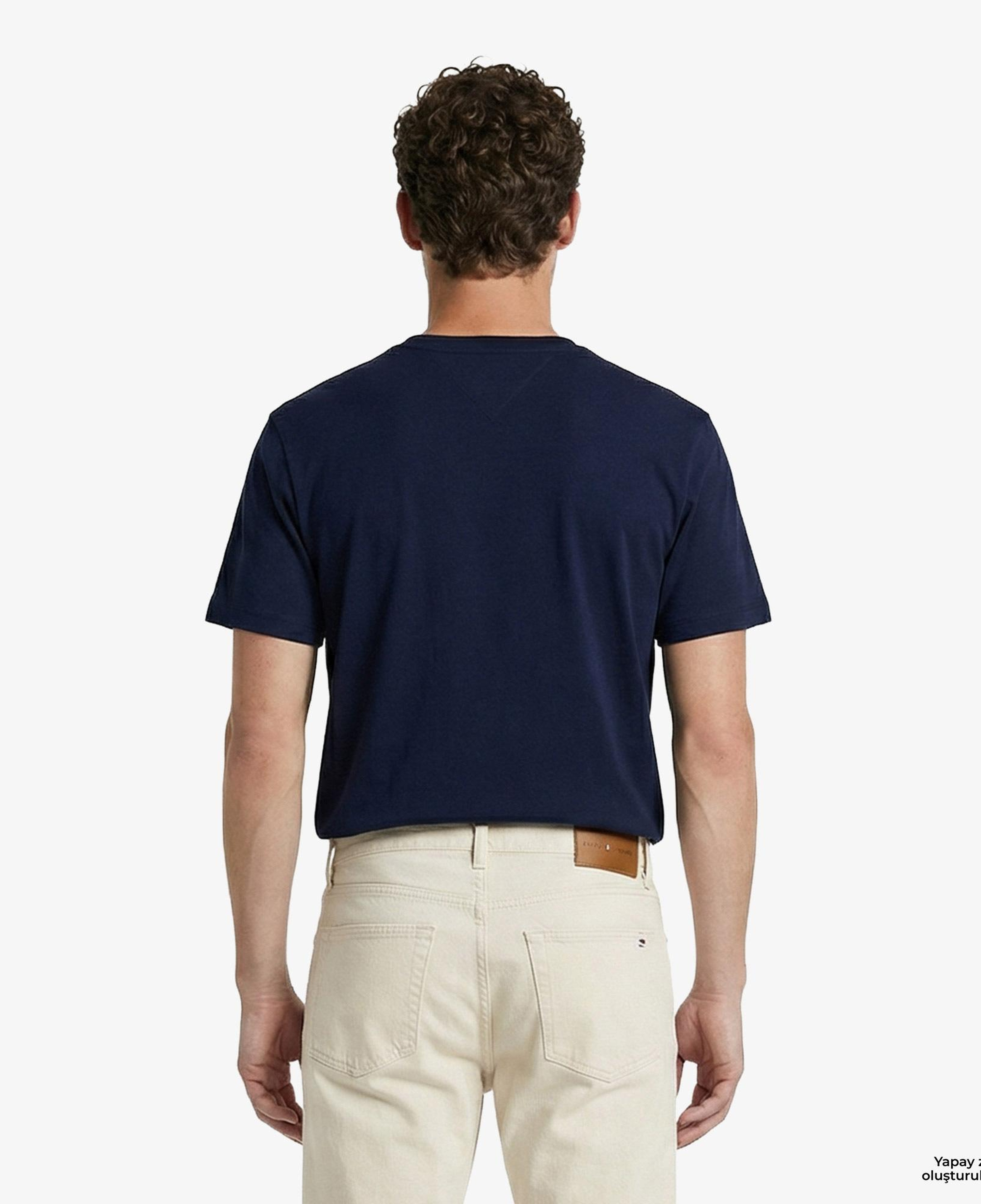 Tommy Hilfiger Core Essentials Erkek Lacivert T-Shirt