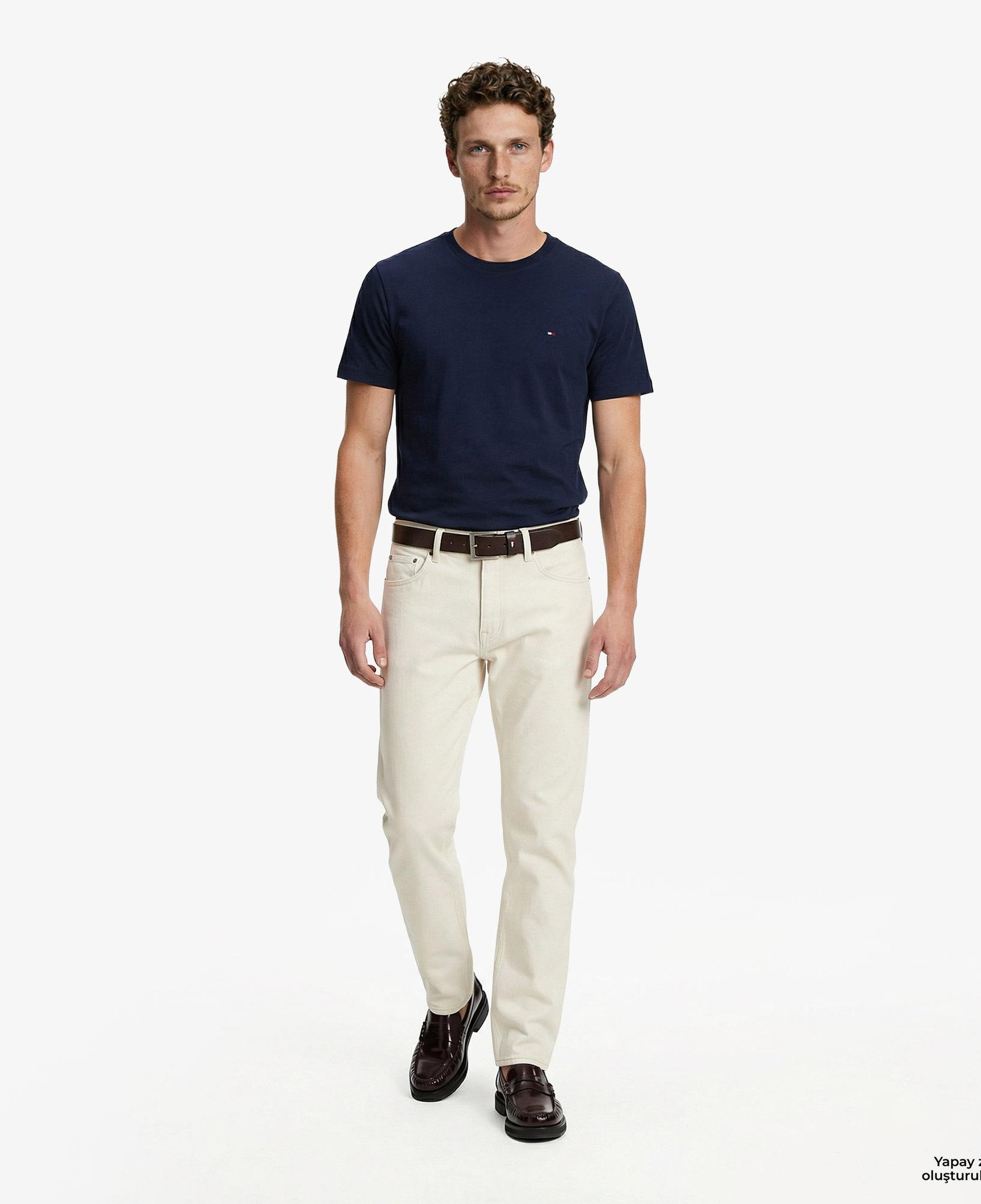 Tommy Hilfiger Core Essentials Erkek Lacivert T-Shirt