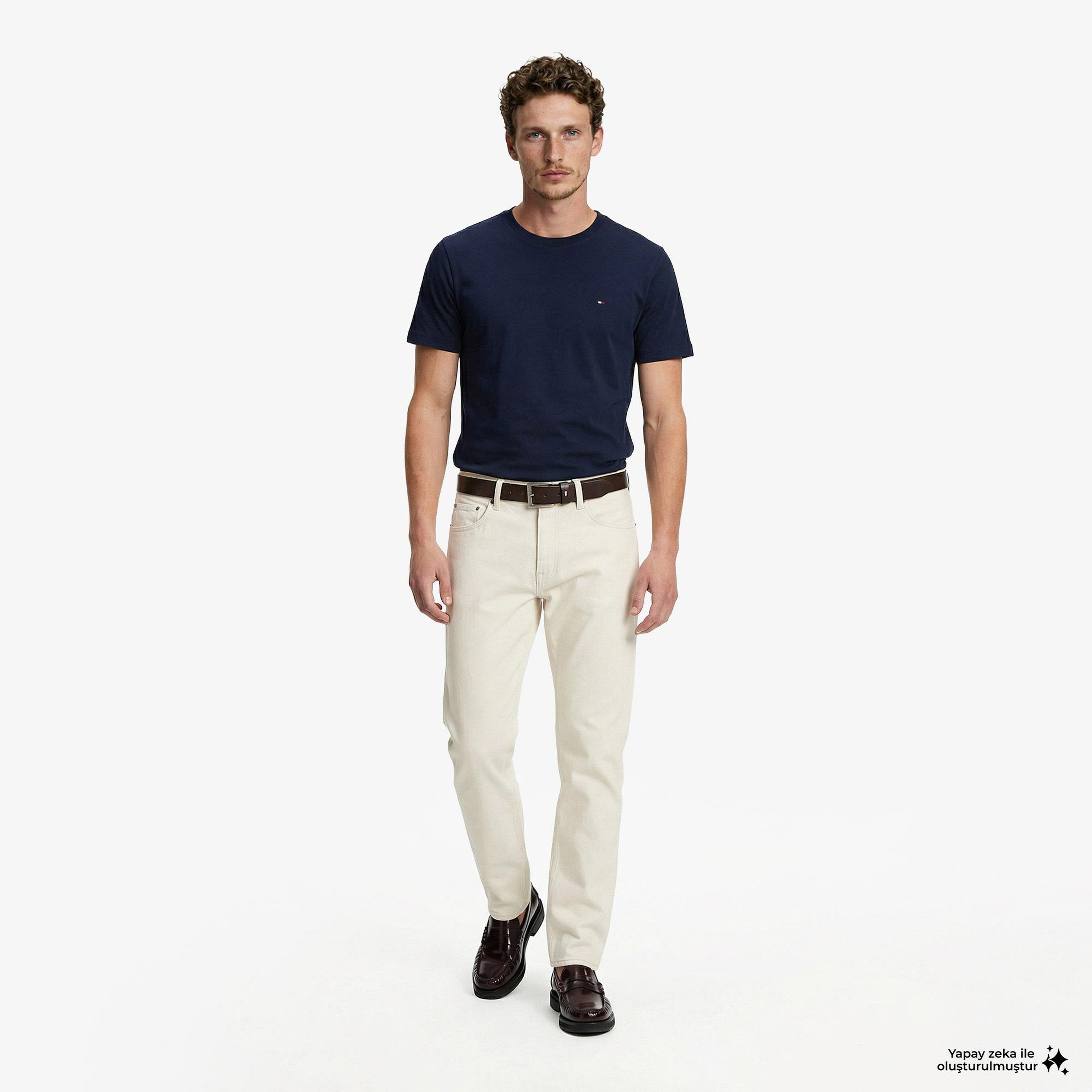 Tommy Hilfiger Core Essentials Erkek Lacivert T-Shirt