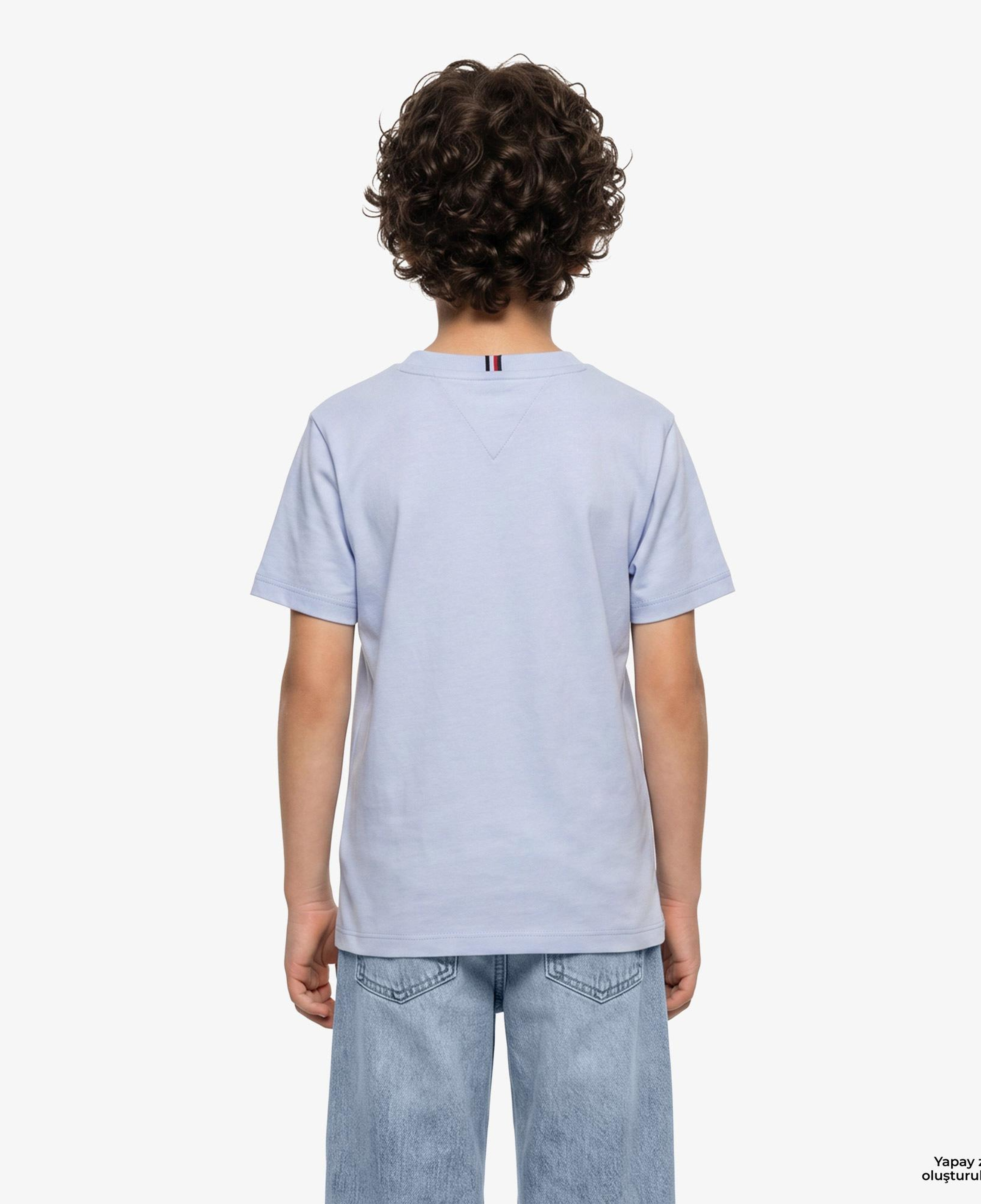 Tommy Hilfiger Mini Corp Çocuk Mavi T-Shirt