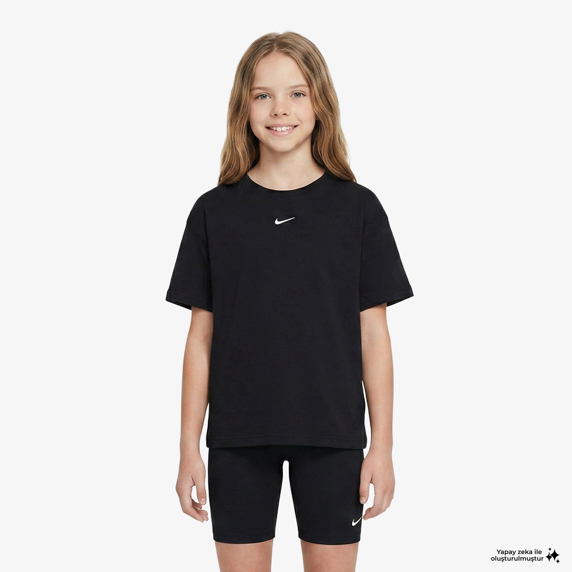 Nike Çocuk Mavi T-Shirt