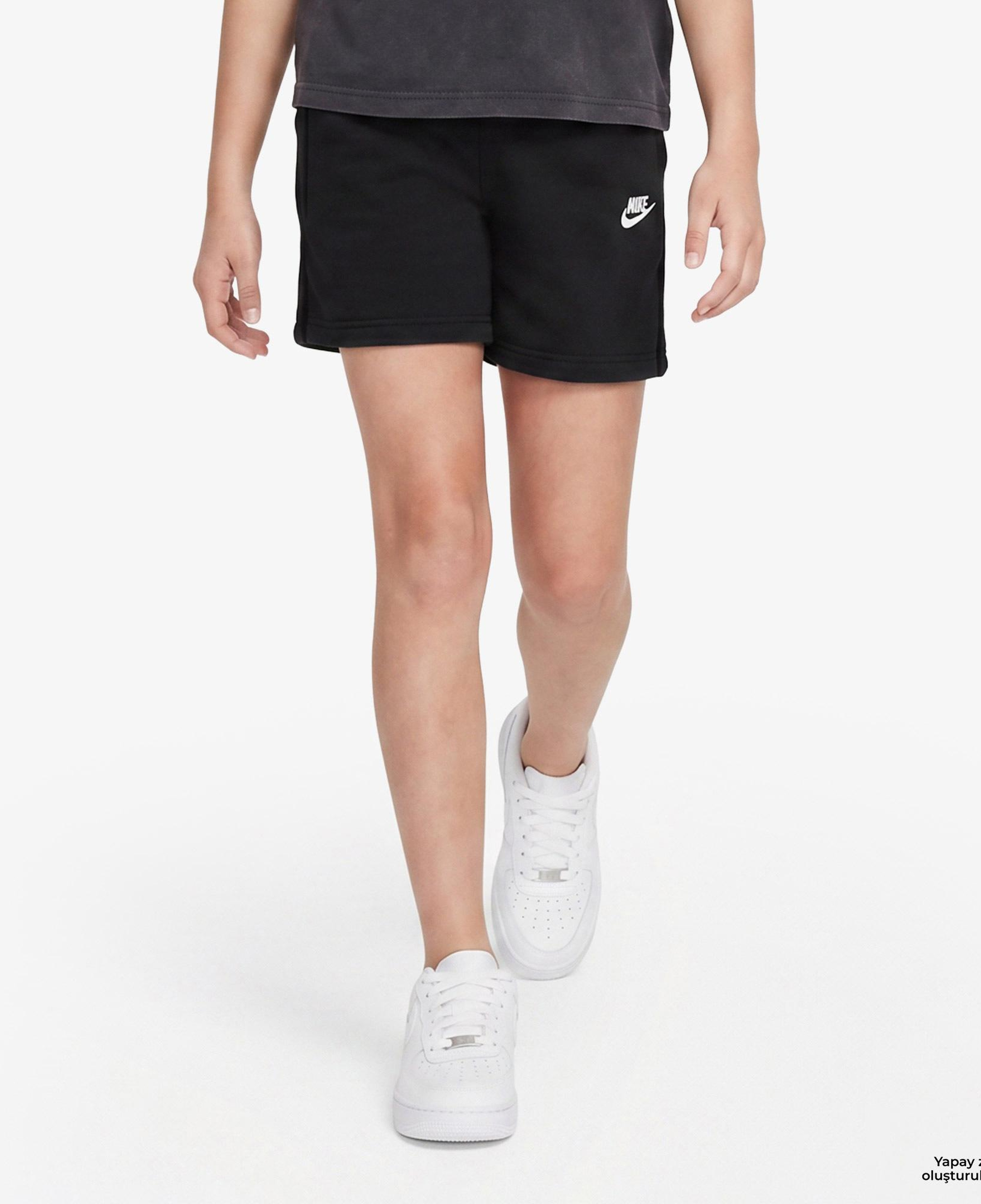 Nike Sportswear Club Fleece 13 cm Çocuk Siyah Şort