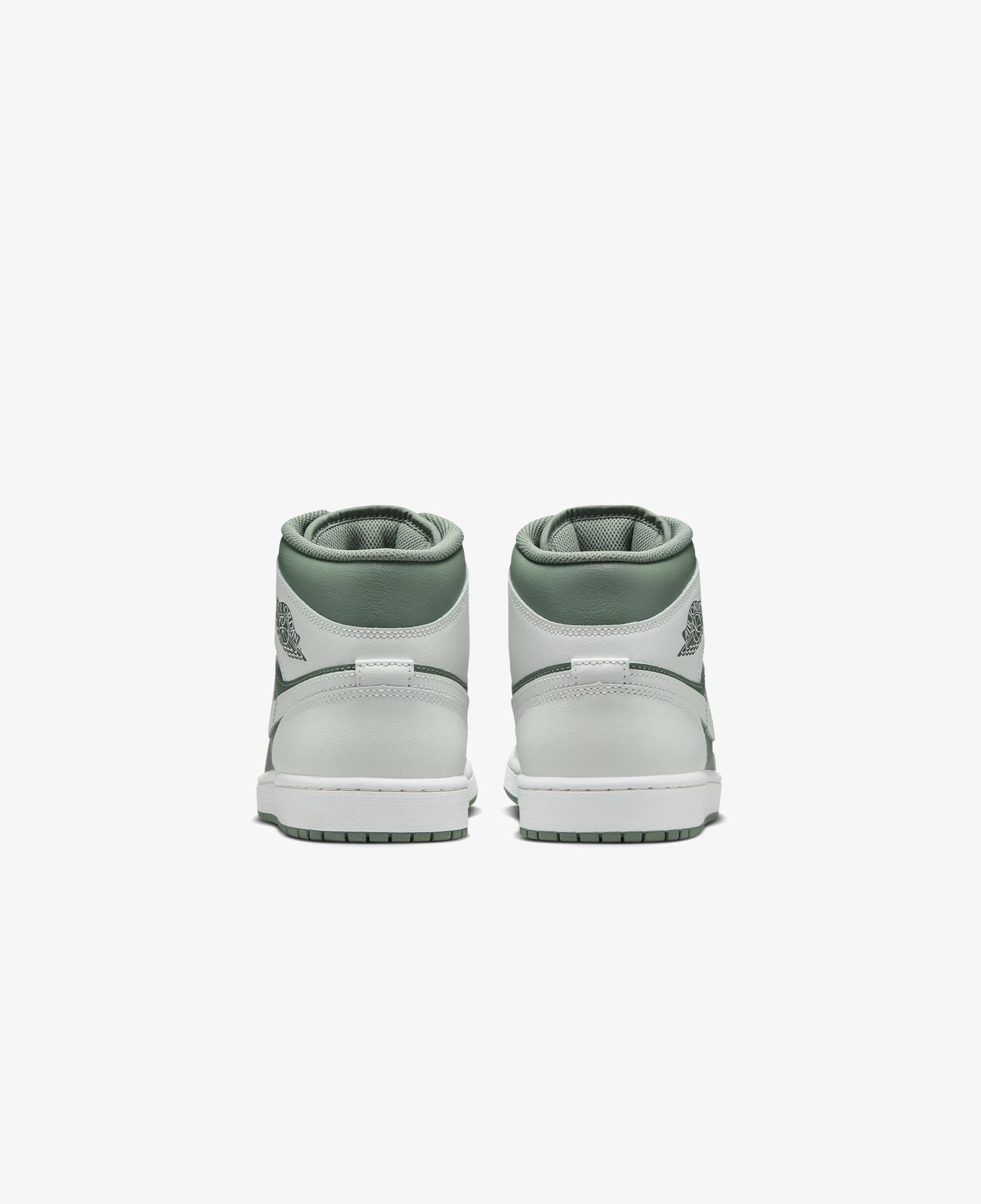 Jordan Air 1 Mid Erkek Yeşil Spor Ayakkabı