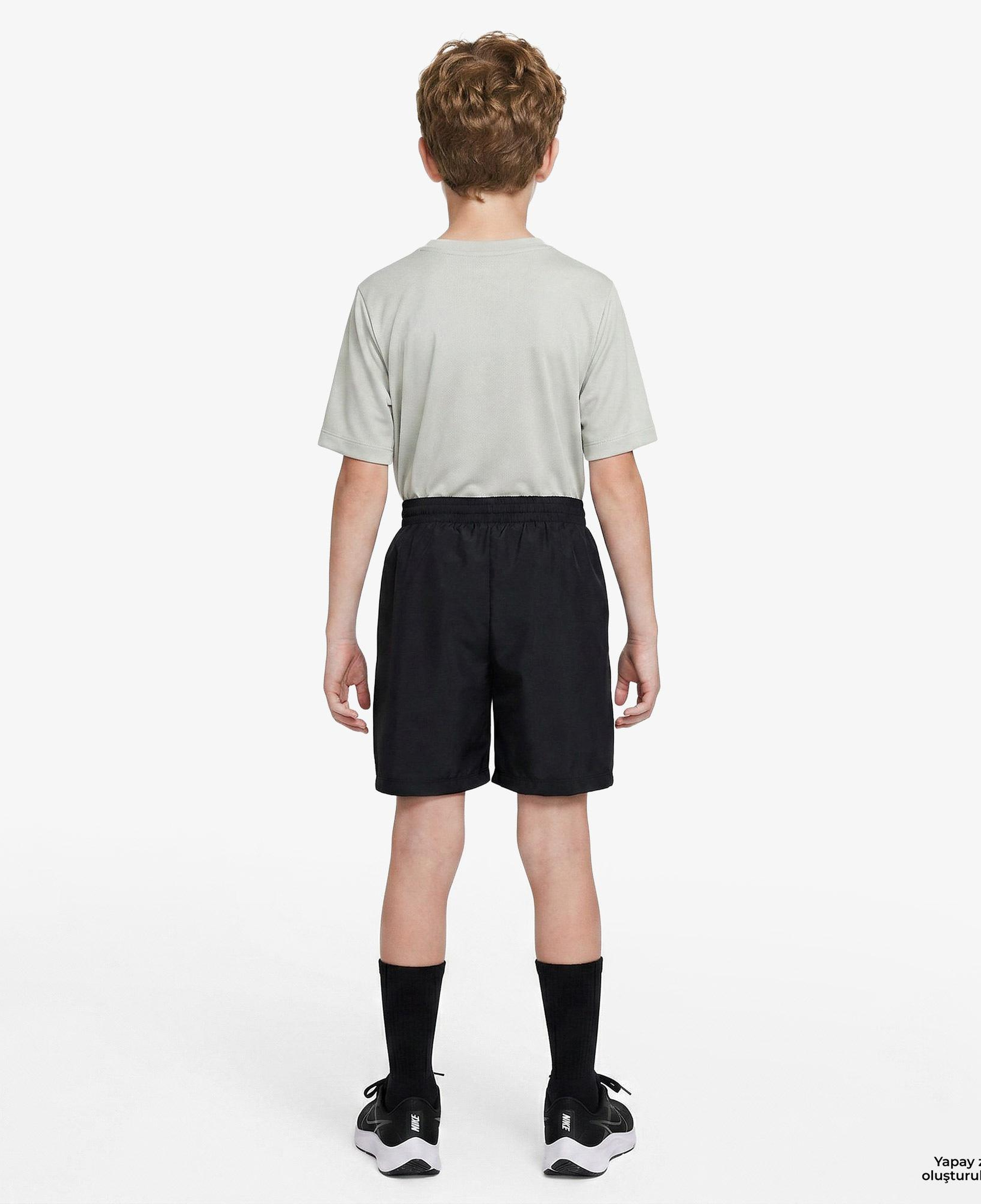 Nike Dri-Fit Multi Woven Çocuk Siyah Şort